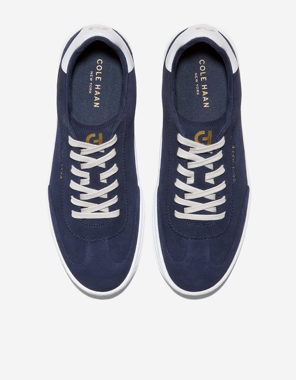 Zapatillas deportivas de mujer con amortiguación skyweave™ confeccionadas en piel - Cole Haan - Azul Azul-5