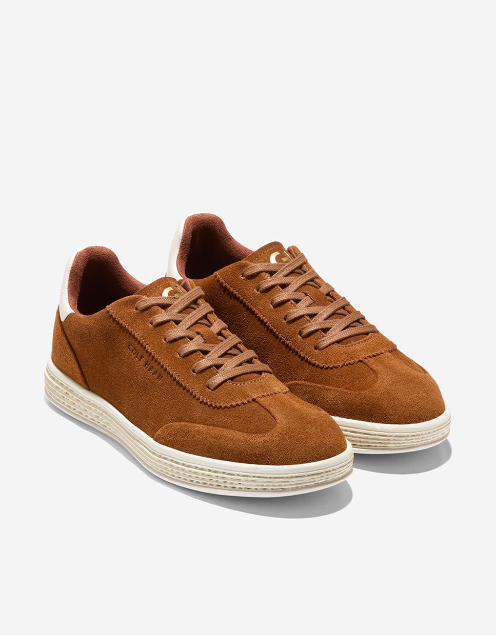 Zapatillas deportivas de mujer con amortiguación skyweave™ confeccionadas en piel - Cole Haan - Marrón Marrón-4