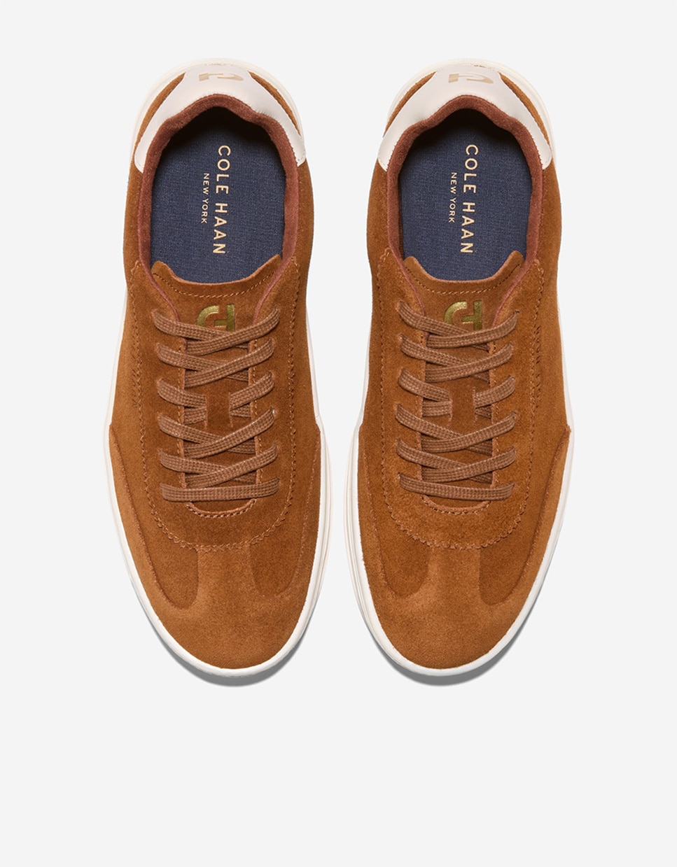 Zapatillas deportivas de mujer con amortiguación skyweave™ confeccionadas en piel - Cole Haan - Marrón Marrón-5