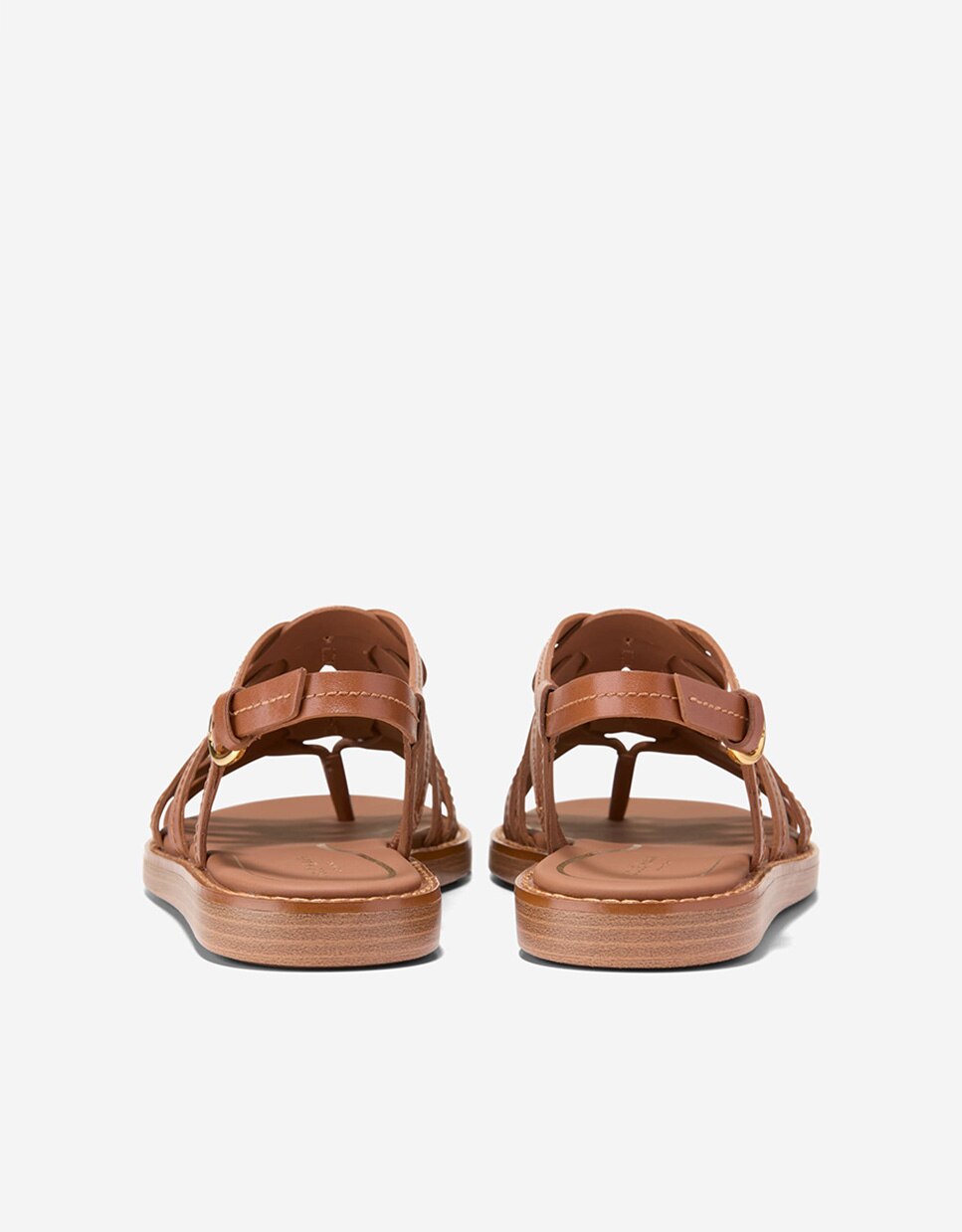 Sandalias planas de mujer confeccionadas en piel - Cole Haan - Marrón Marrón-2