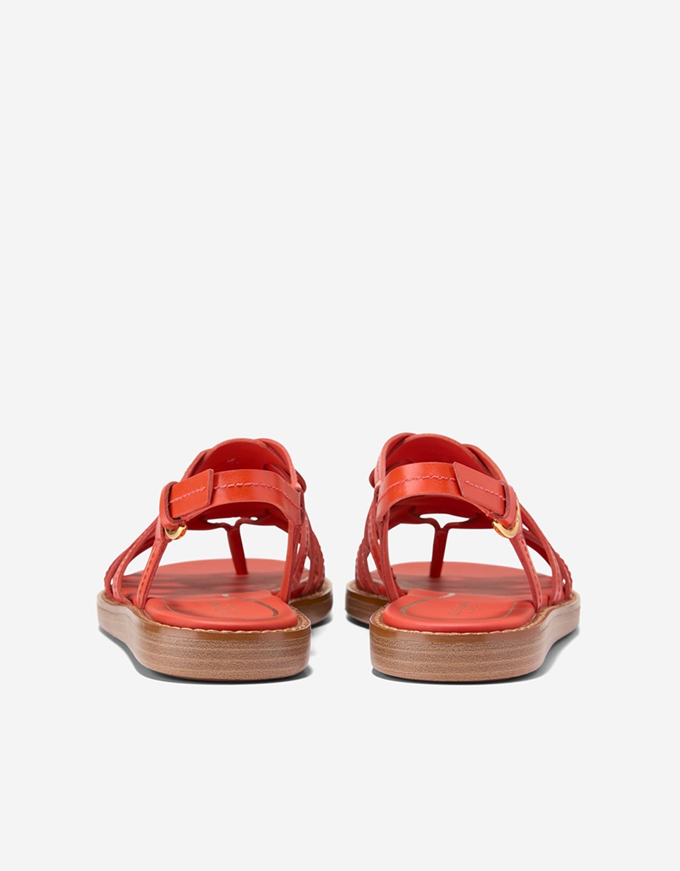 Sandalias planas de mujer confeccionadas en piel - Cole Haan - Coral Coral-2