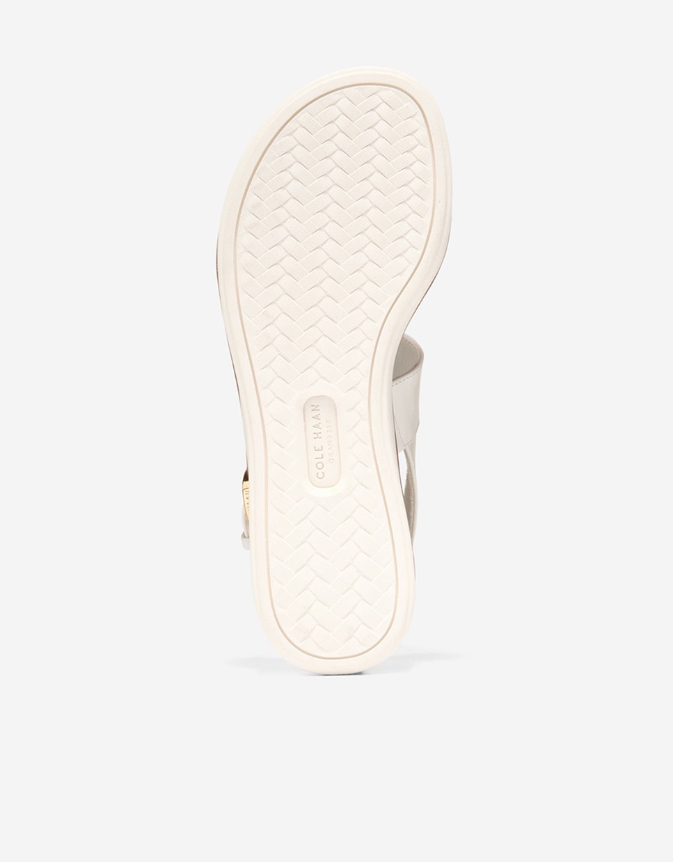 Sandalias planas de mujer ultraligeras confeccionadas en piel - Cole Haan - Blanco Blanco-6