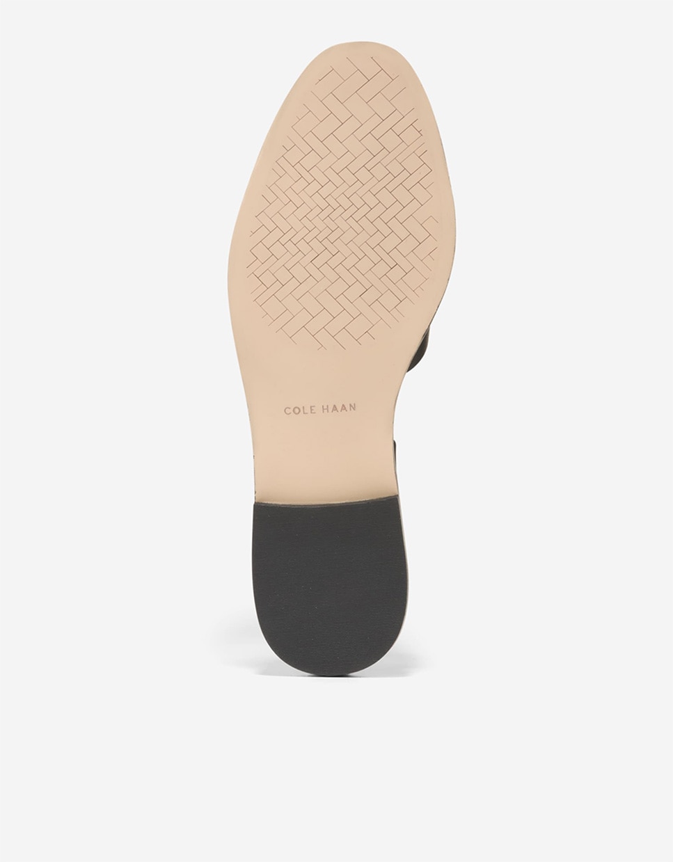 Sandalias planas de mujer con diseño entrelazado en piel - Cole Haan - Negro Negro-2