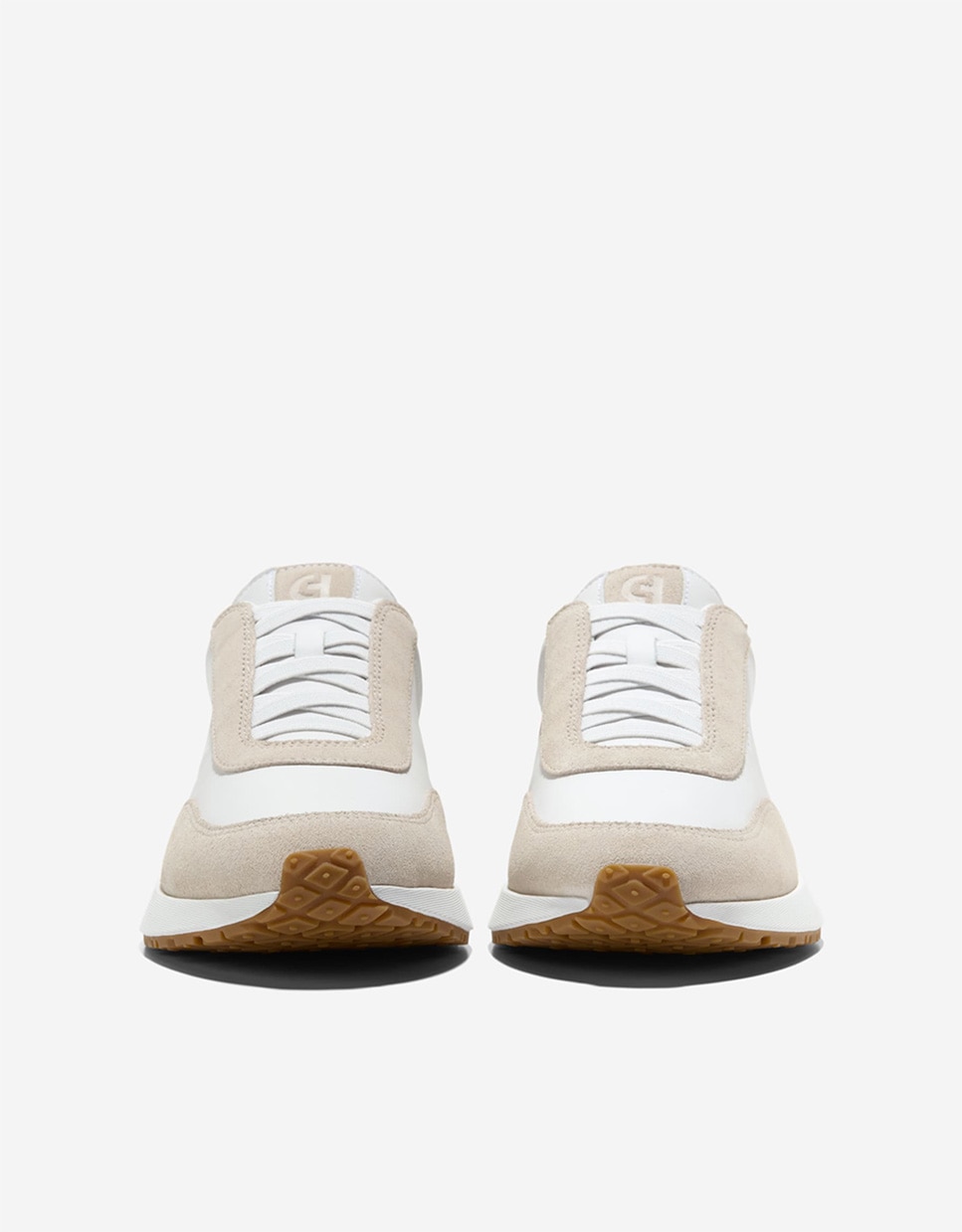 Zapatillas deportivas de mujer de inspiración vintage con ajuste elástico - Cole Haan - Blanco Blanco-4