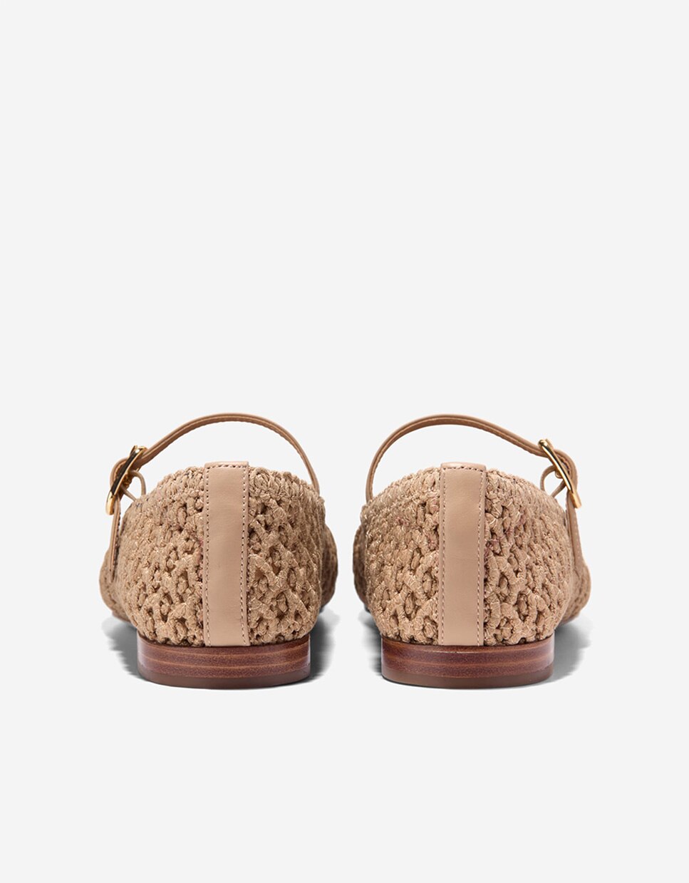 Bailarinas planas de mujer confeccionadas en tejido crochet - Cole Haan - Beige Beige-2