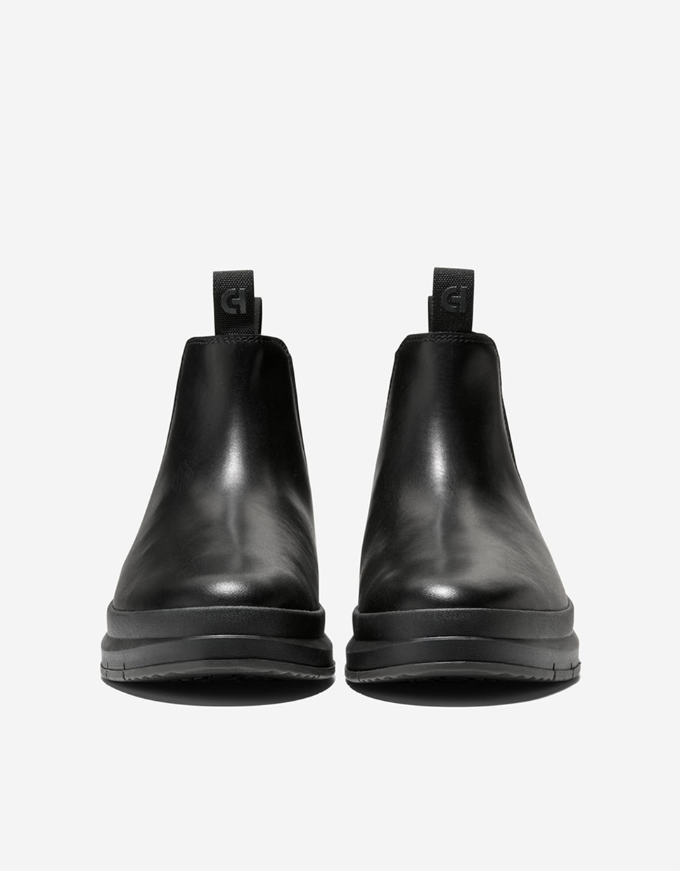 Botas de piel de hombre impermeables - Cole Haan - Negro Negro-3