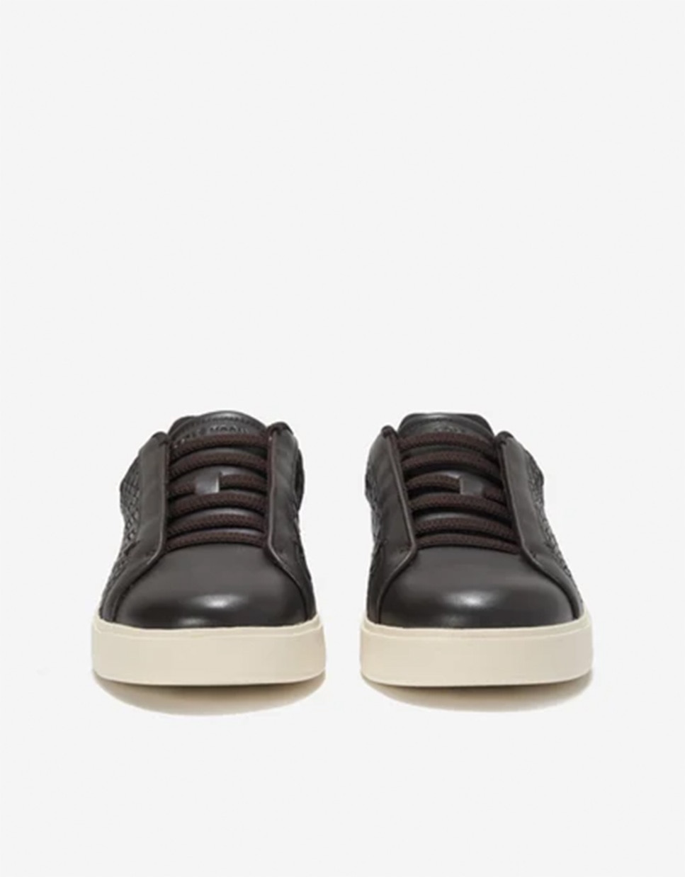Imagen 2 de Zapatillas deportivas de mujer con cordones elásticos confeccionadas en piel - Cole Haan - Marrón oscuro Marrón oscuro
