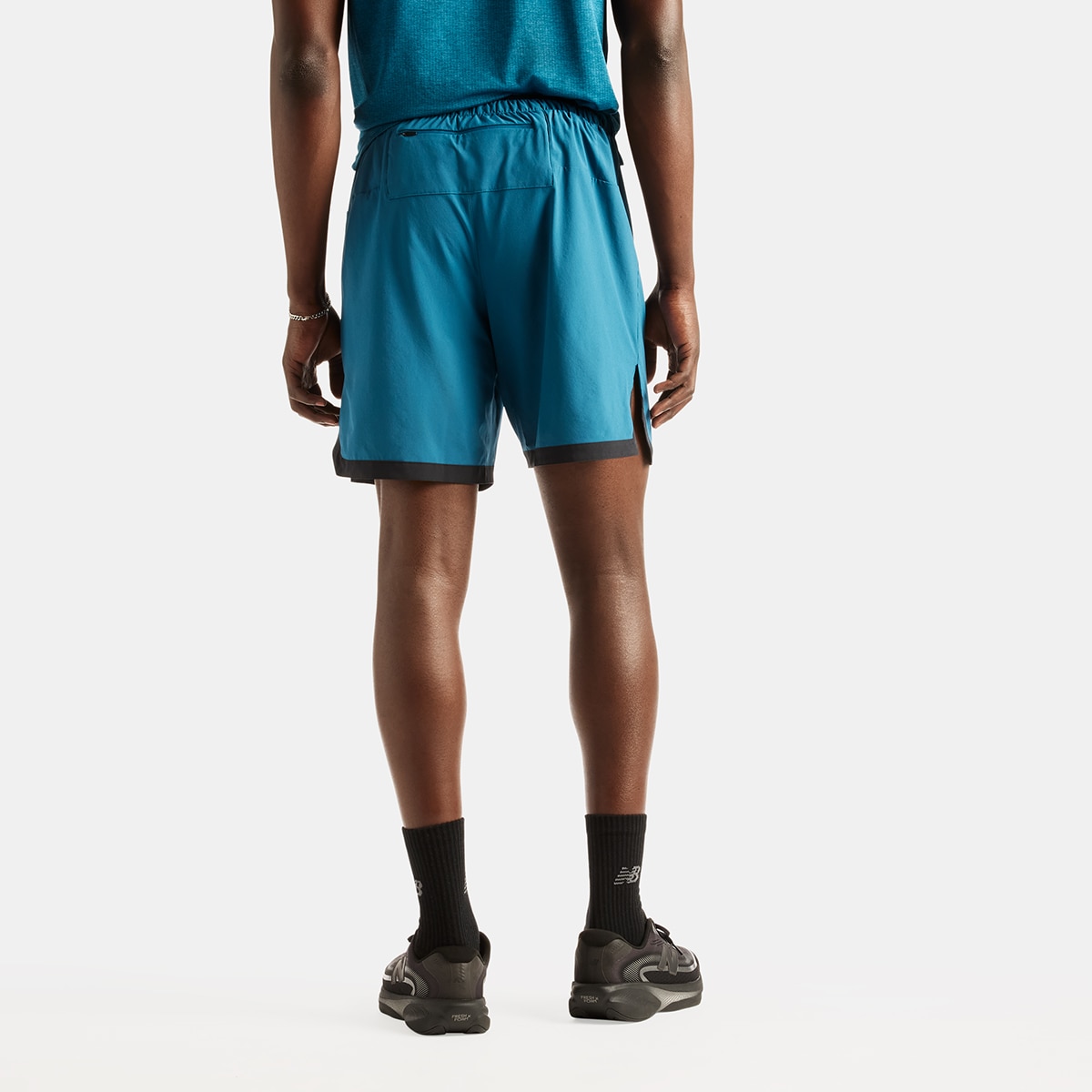 Imagen 2 de Short running de hombre 7" RC Essential New Balance - Azul Océano Azul Océano