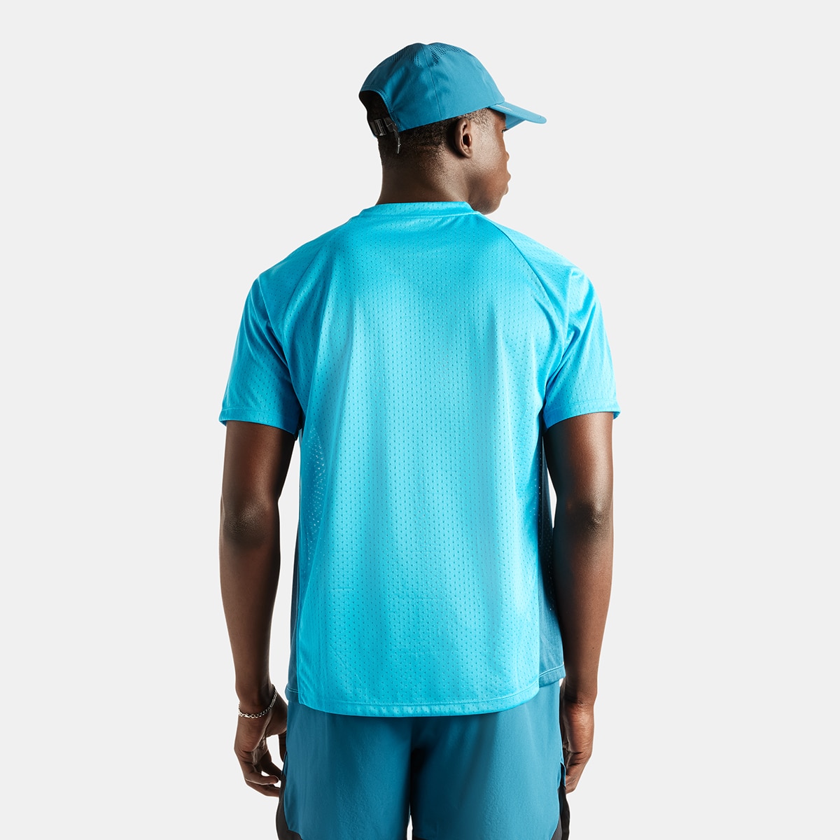 Camiseta running de hombre Viz-Tech Run New Balance - Azul Azul-2