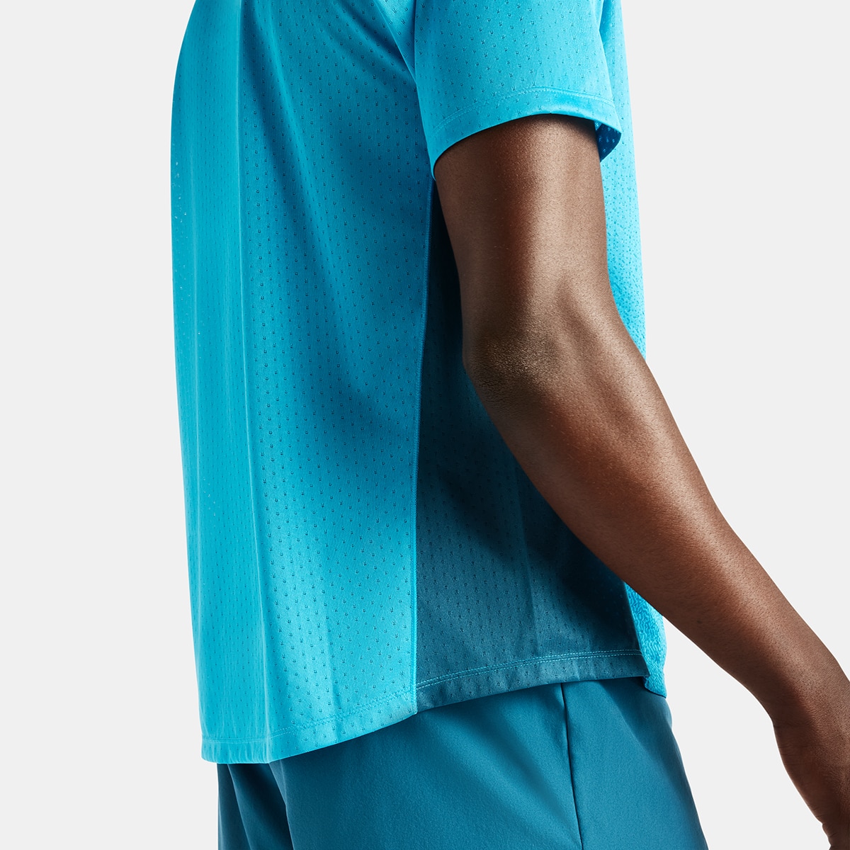 Camiseta running de hombre Viz-Tech Run New Balance - Azul Azul-4