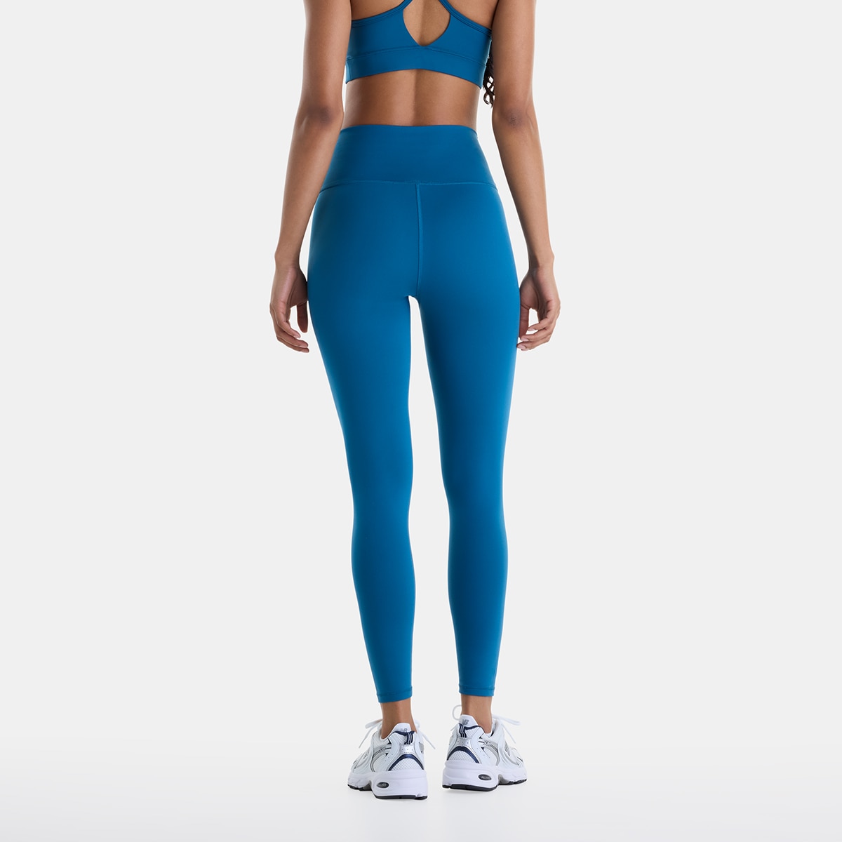 Mallas performance de mujer NB Harmony High Rise New Balance - Azul Océano Azul Océano-2