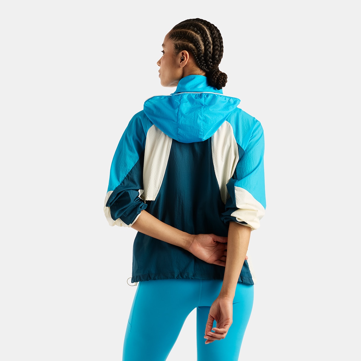 Imagen 2 de Cortavientos running de mujer RC New Balance - Azul Océano Azul Océano