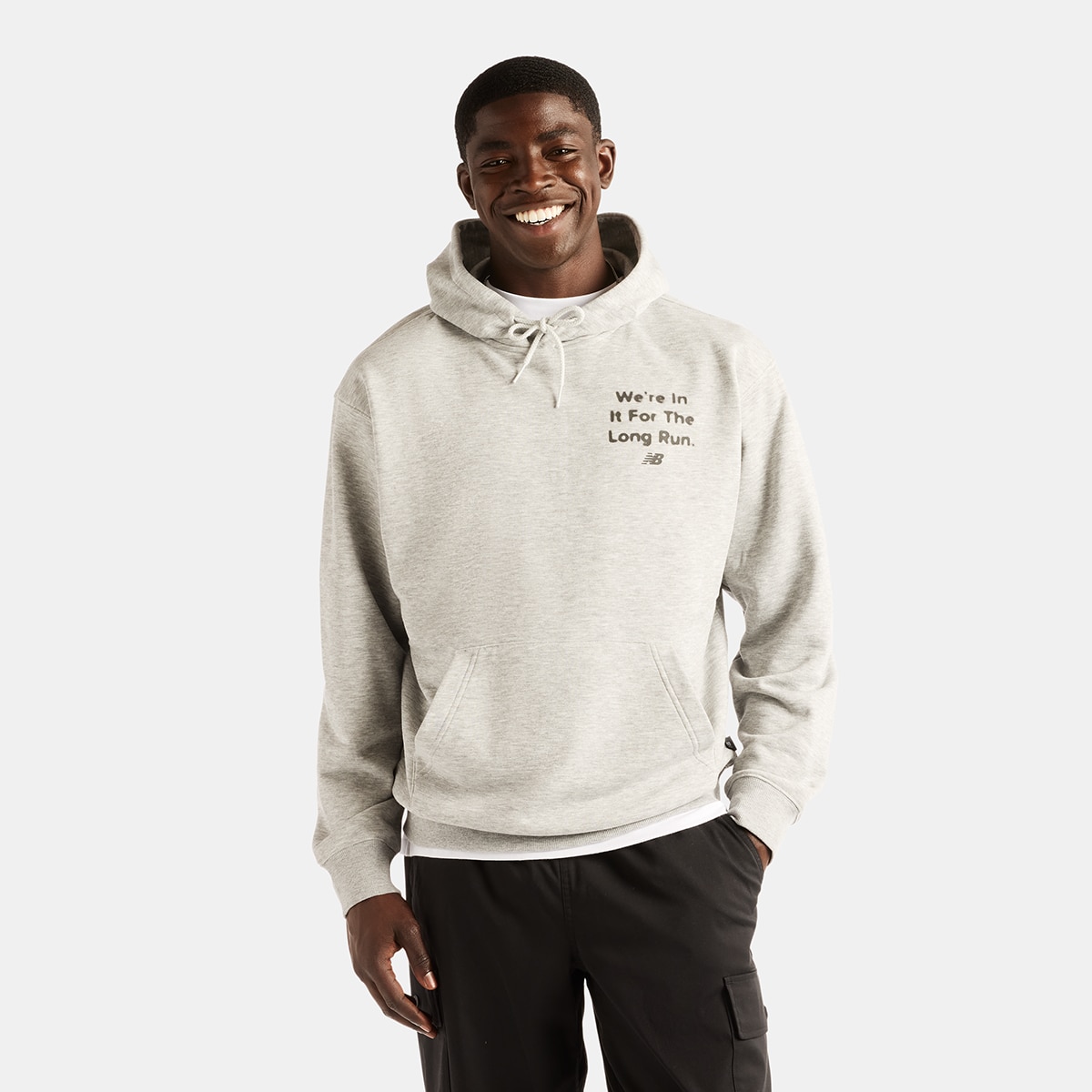 Imagen 0 de Sudadera con capucha casual de hombre Foggy Daze 1906 New Balance Gris