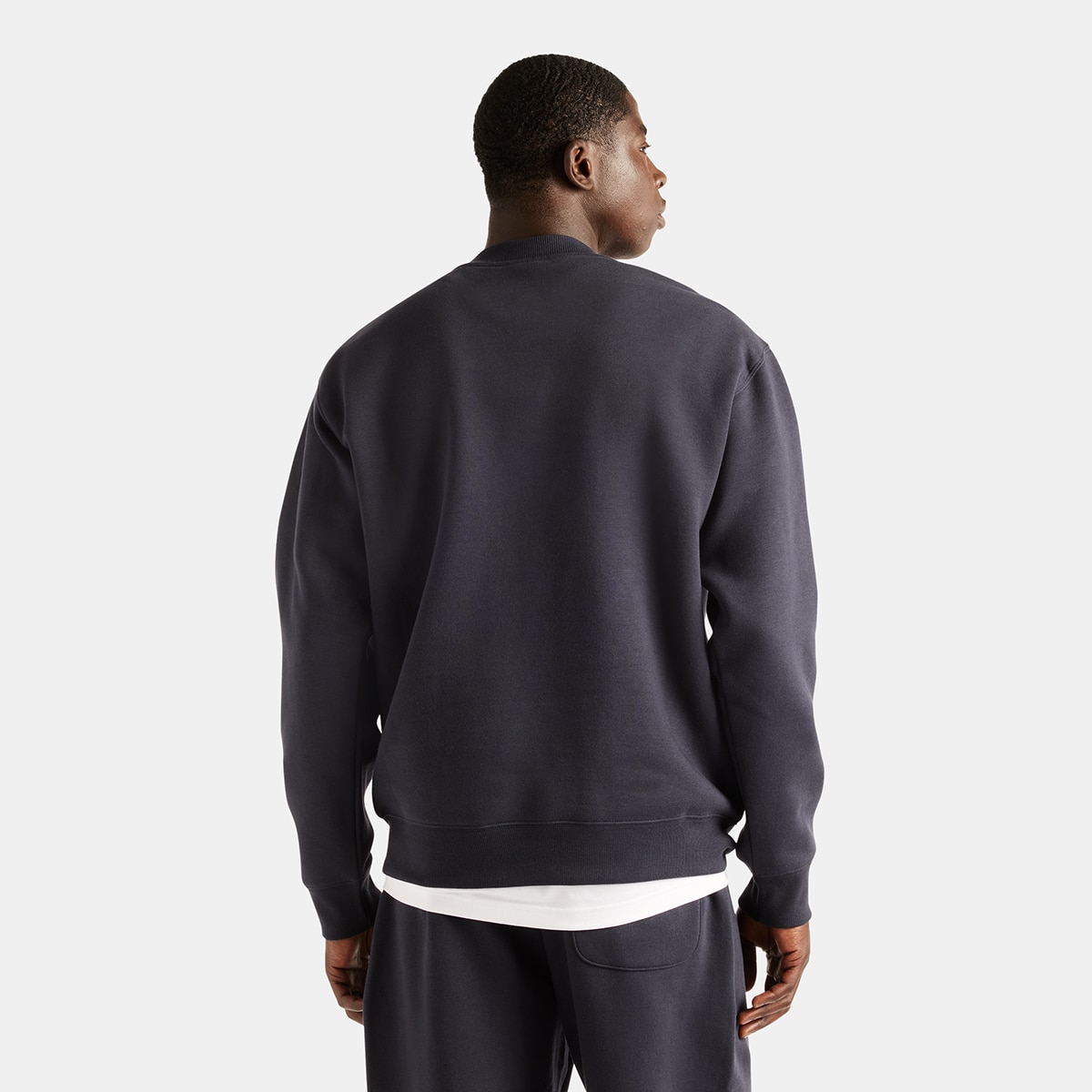 Imagen 2 de Sudadera casual de hombre Reimagined Fleece New Balance - Antracita Antracita