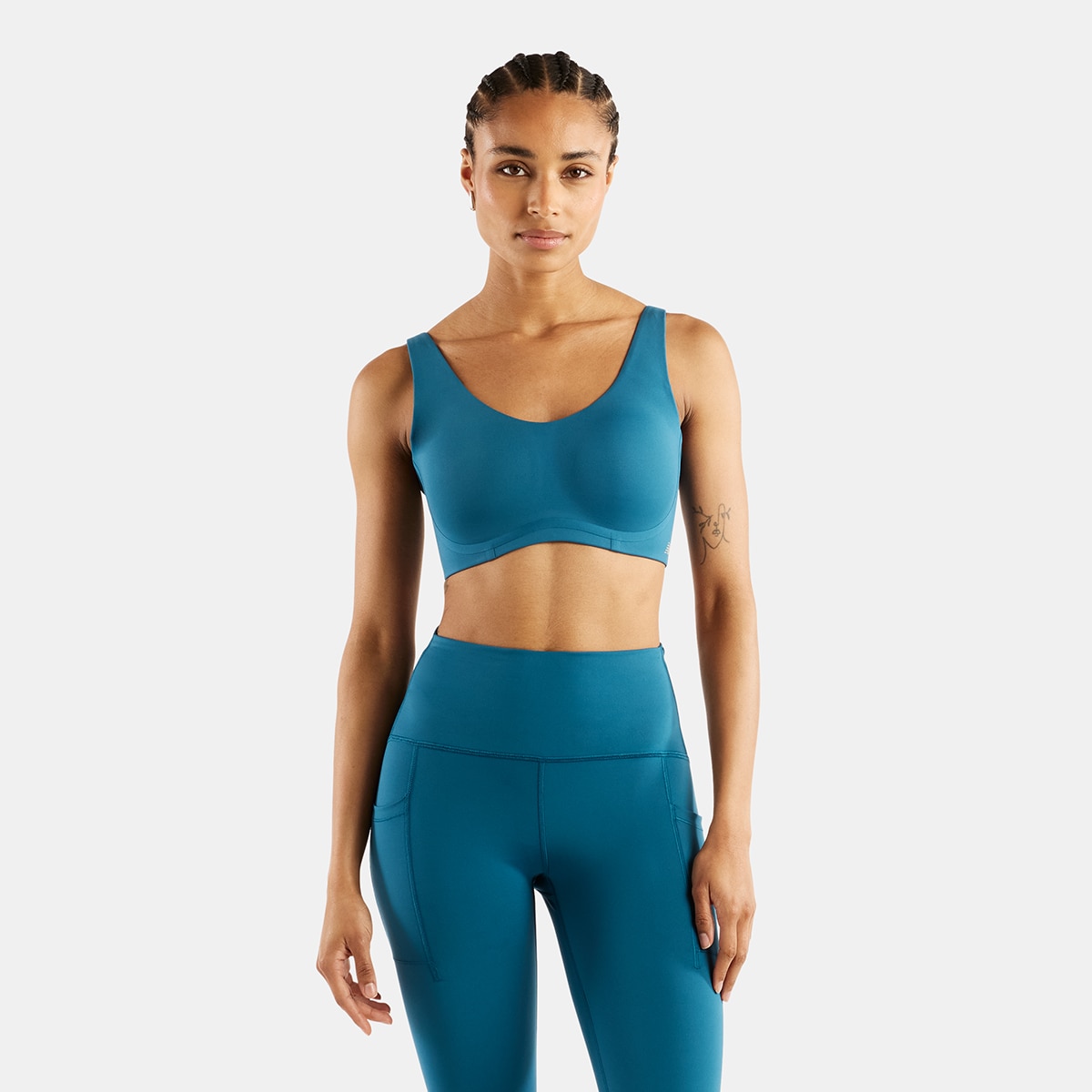 Imagen 0 de Sujetador running de mujer deportivo RC Bra New Balance Azul Océano