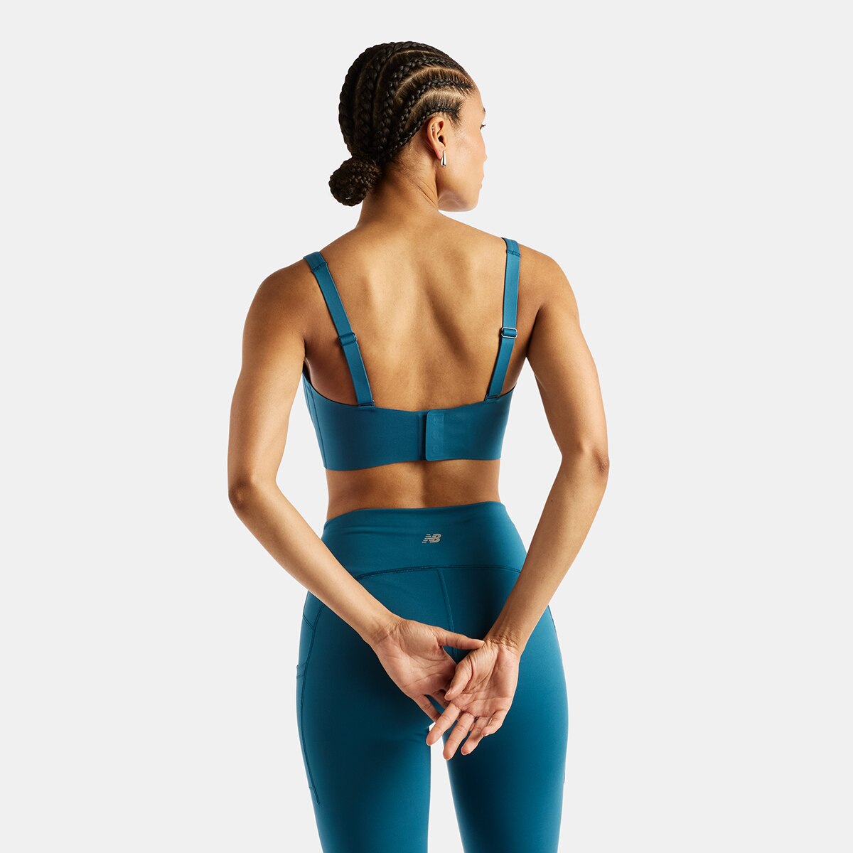Sujetador running de mujer deportivo RC Bra New Balance - Azul Océano Azul Océano-2