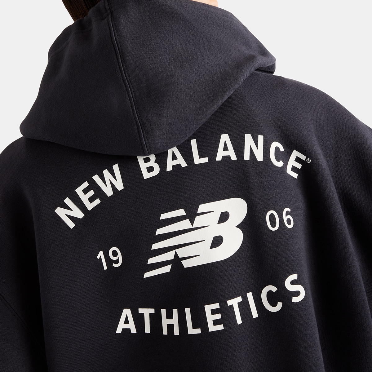 Imagen 3 de Chaqueta casual de mujer Reimagined Fleece New Balance - Antracita Antracita