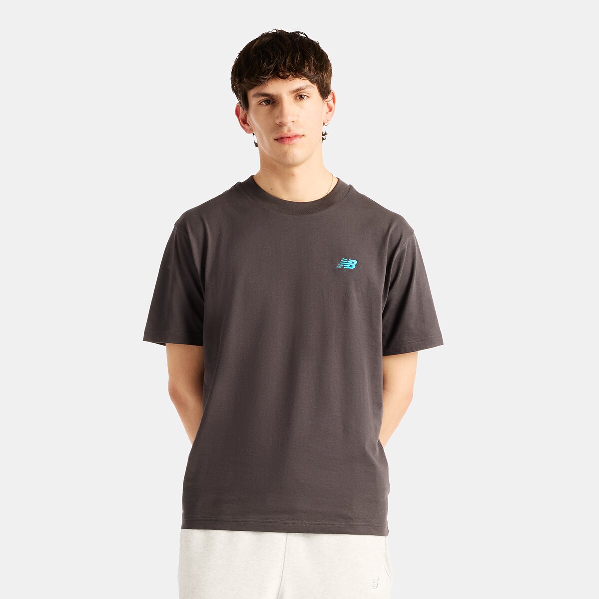 Imagen 0 de Camiseta running de hombre Collage City Runner New Balance Negro