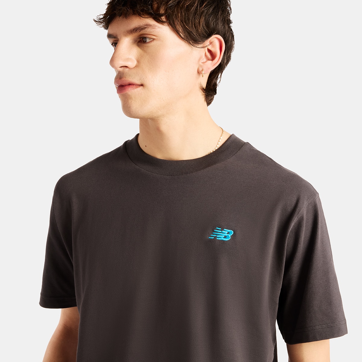 Imagen 3 de Camiseta running de hombre Collage City Runner New Balance - Negro Negro