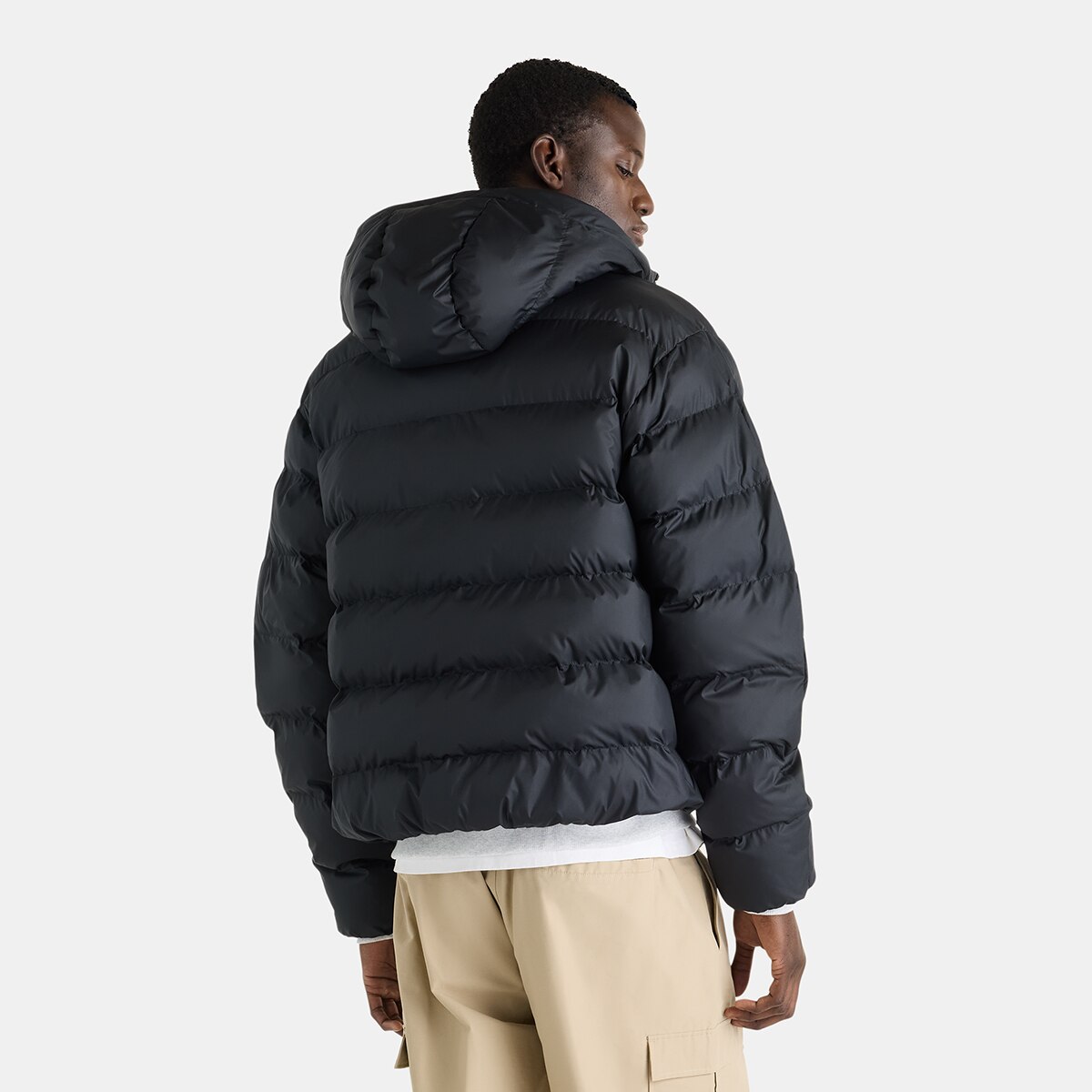 Anorak casual de hombre Boston Puffer New Balance - Negro Negro-2