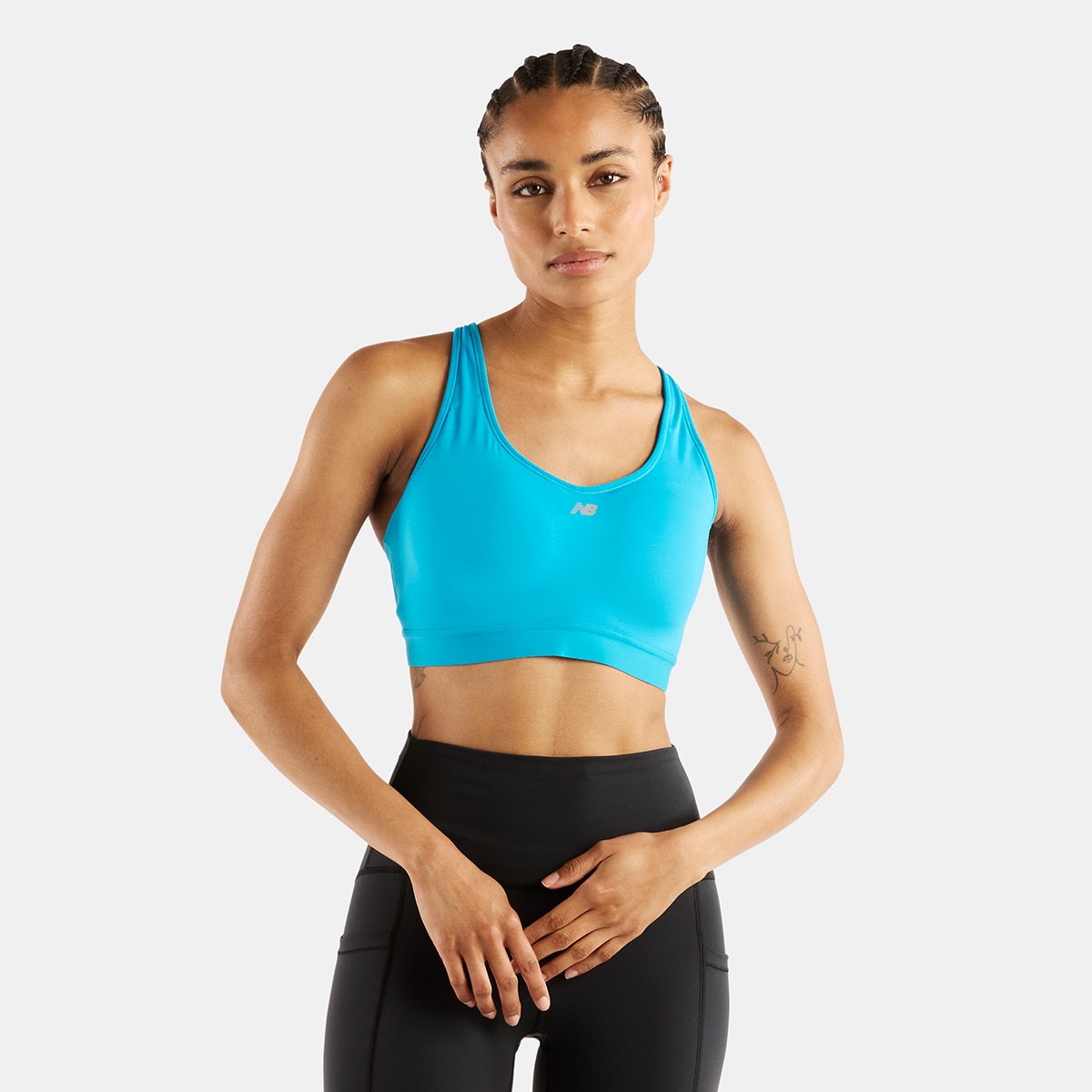 Imagen 0 de Sujetador running de mujer deportivo Essential Run New Balance Azul