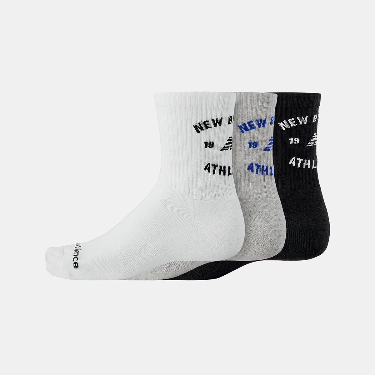 Imagen 0 de Calcetines casual unisex Quarter Graphic  - 3 Pack New Balance Multicolor