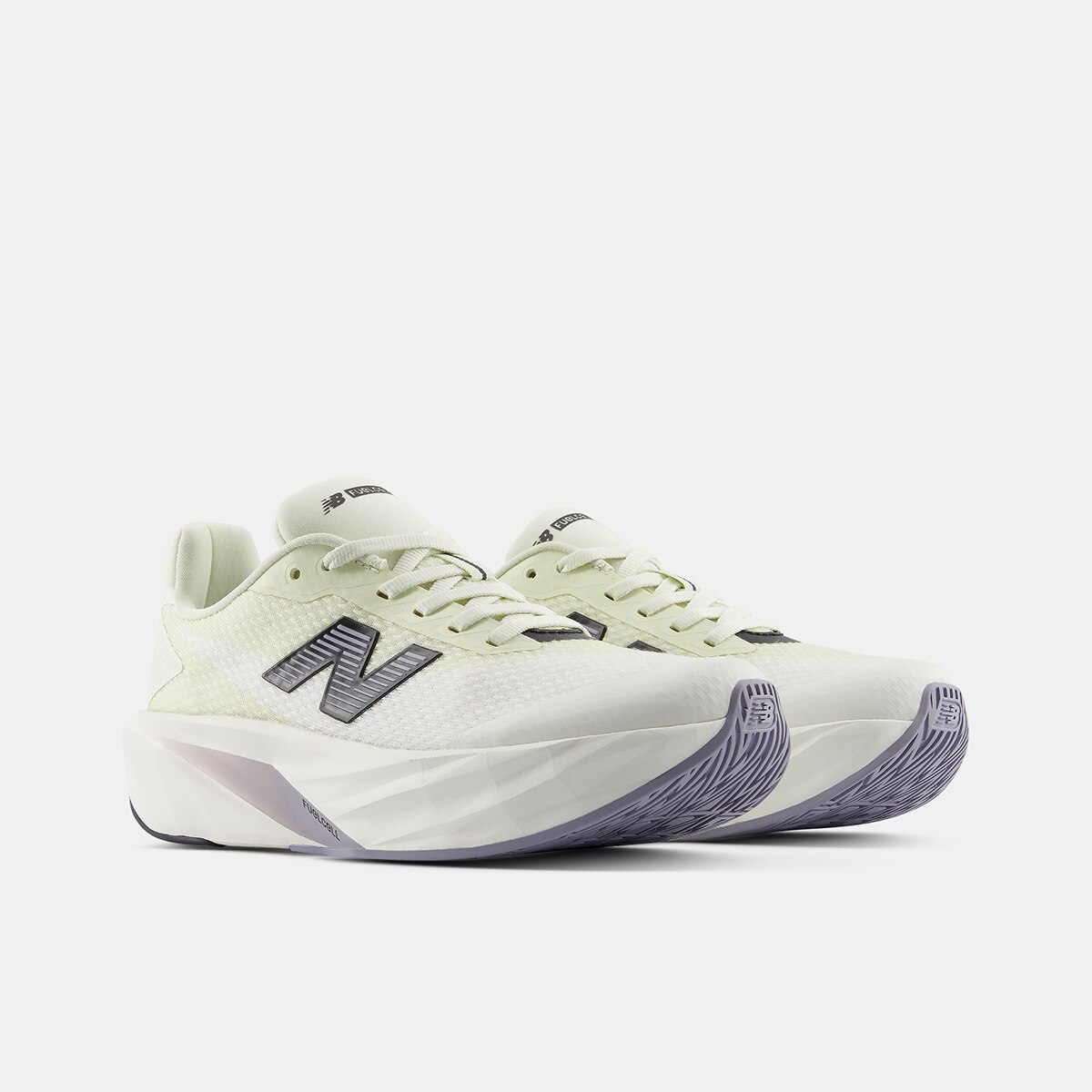 Zapatillas running de niños FuelCell Rebel Lace New Balance - Blanco / Pistacho Blanco / Pistacho-4