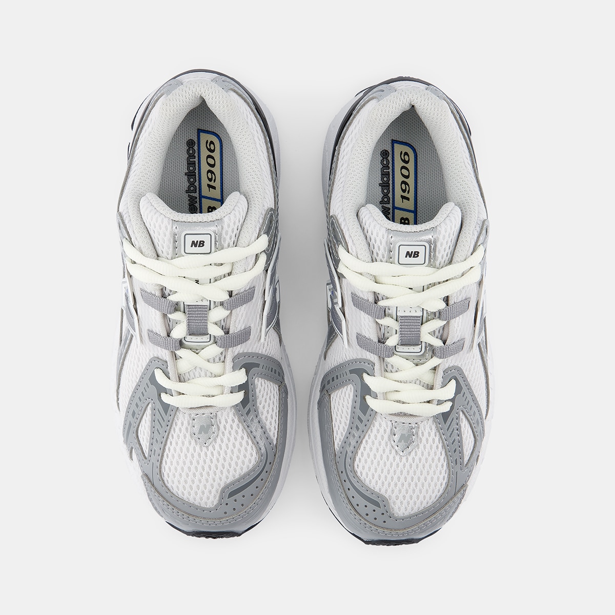 Zapatillas casual de niños 1906 Lace New Balance - Blanco / Gris Blanco / Gris-3