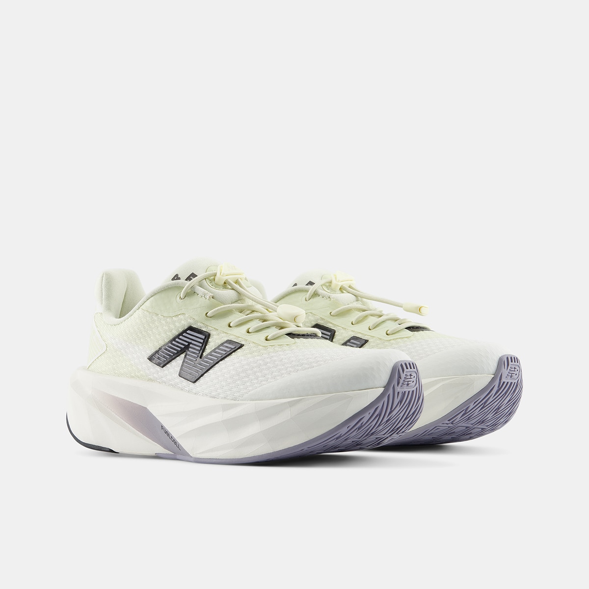 Zapatillas running de niños FuelCell Rebel Bungee Lace New Balance - Blanco / Pistacho Blanco / Pistacho-4