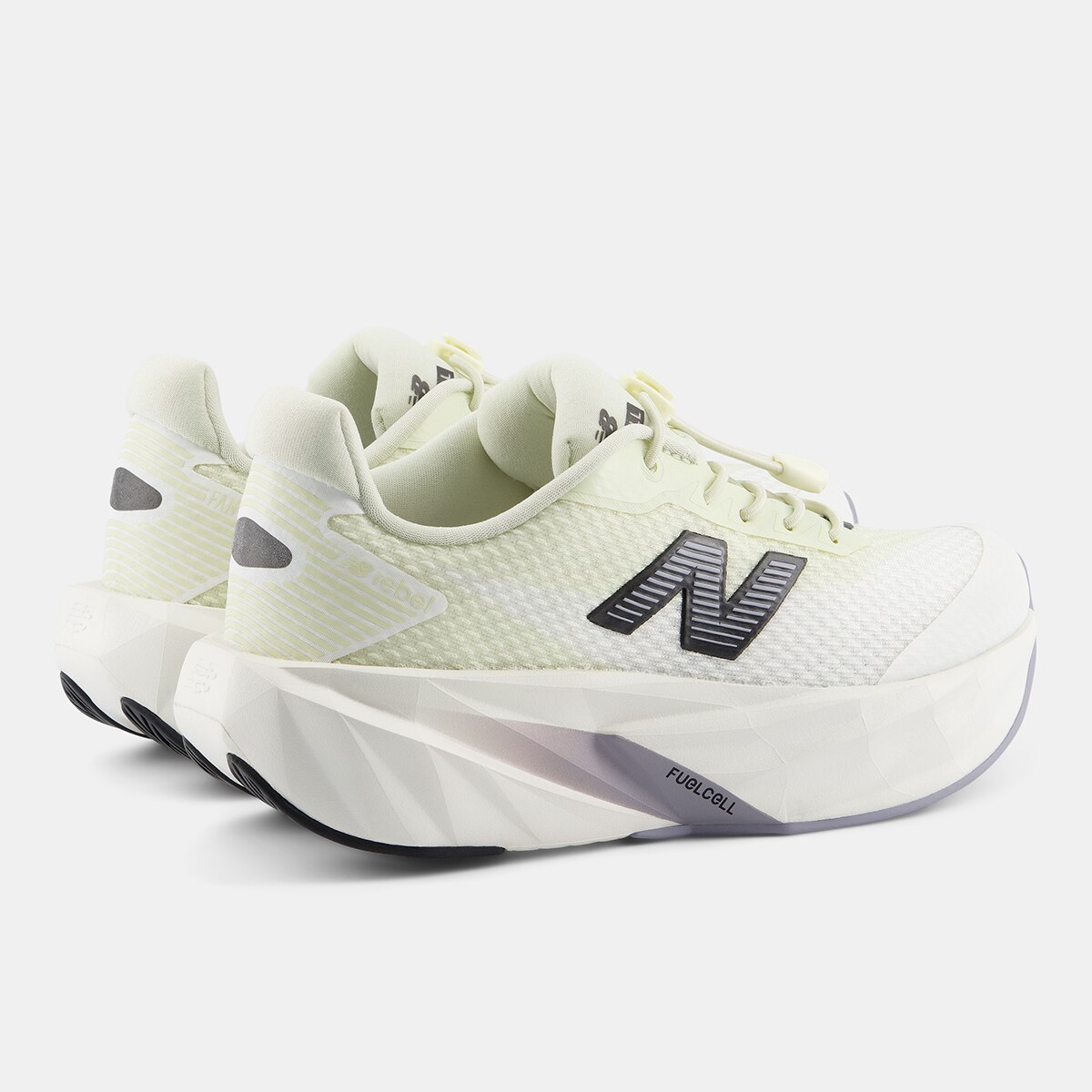 Zapatillas running de niños FuelCell Rebel Bungee Lace New Balance - Blanco / Pistacho Blanco / Pistacho-7