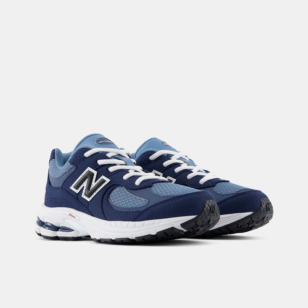 Zapatillas casual de niños 2002 Bungee Lace New Balance - Azul claro / Azul marino Azul claro / Azul marino-4