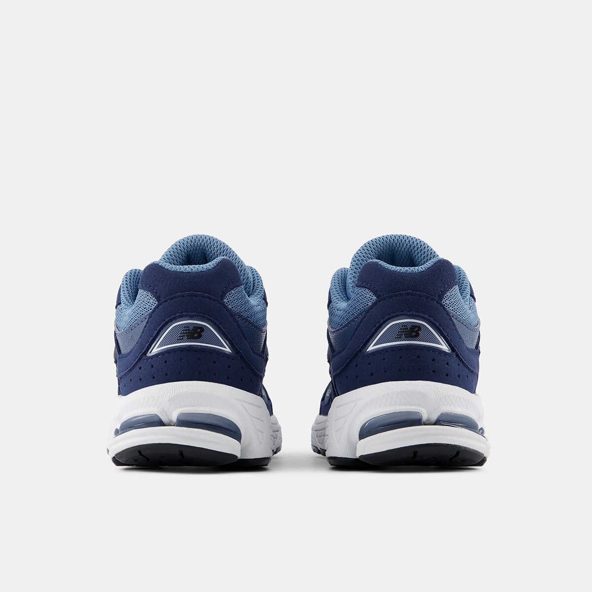 Zapatillas casual de niños 2002 Bungee Lace New Balance - Azul claro / Azul marino Azul claro / Azul marino-6