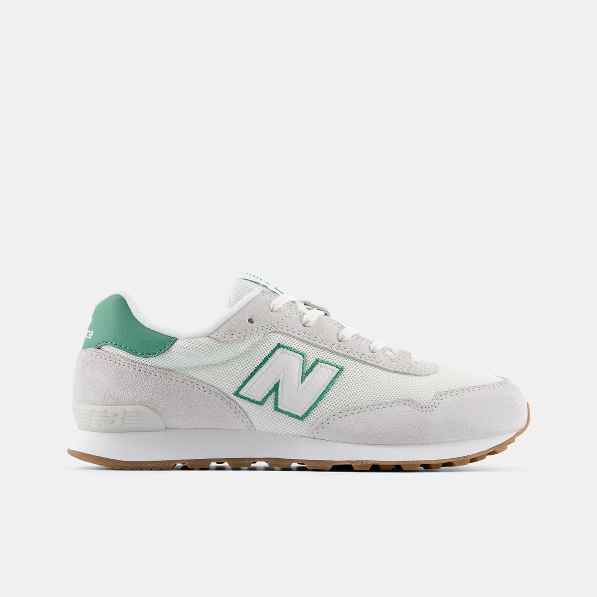 Zapatillas casual de niños 515 Lace New Balance - Gris / Blanco Gris / Blanco-1