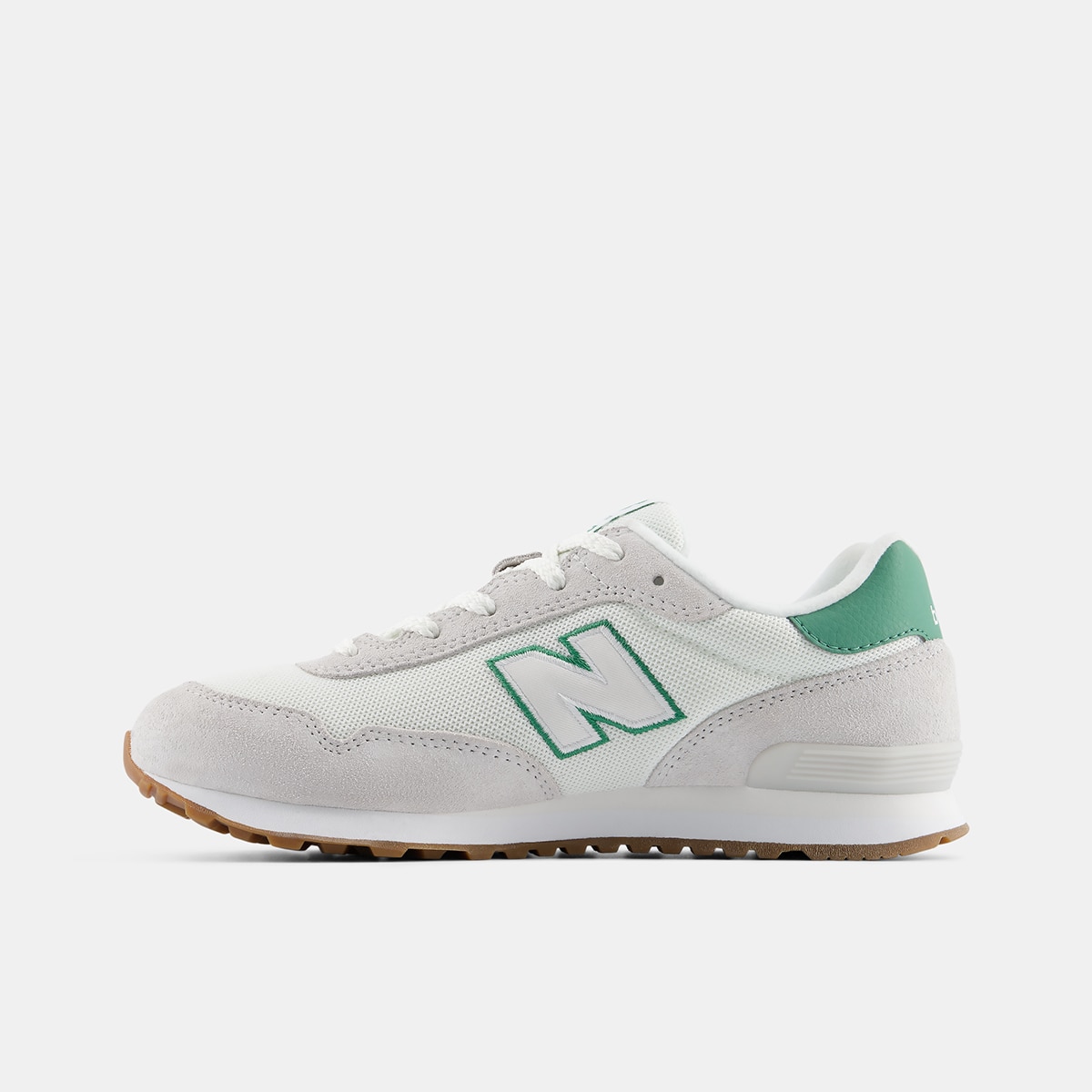 Zapatillas casual de niños 515 Lace New Balance - Gris / Blanco Gris / Blanco-2