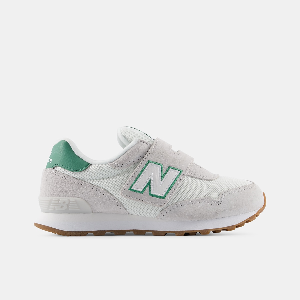 Zapatillas casual de niños 515 Hook & Loop New Balance - Gris / Blanco Gris / Blanco-1