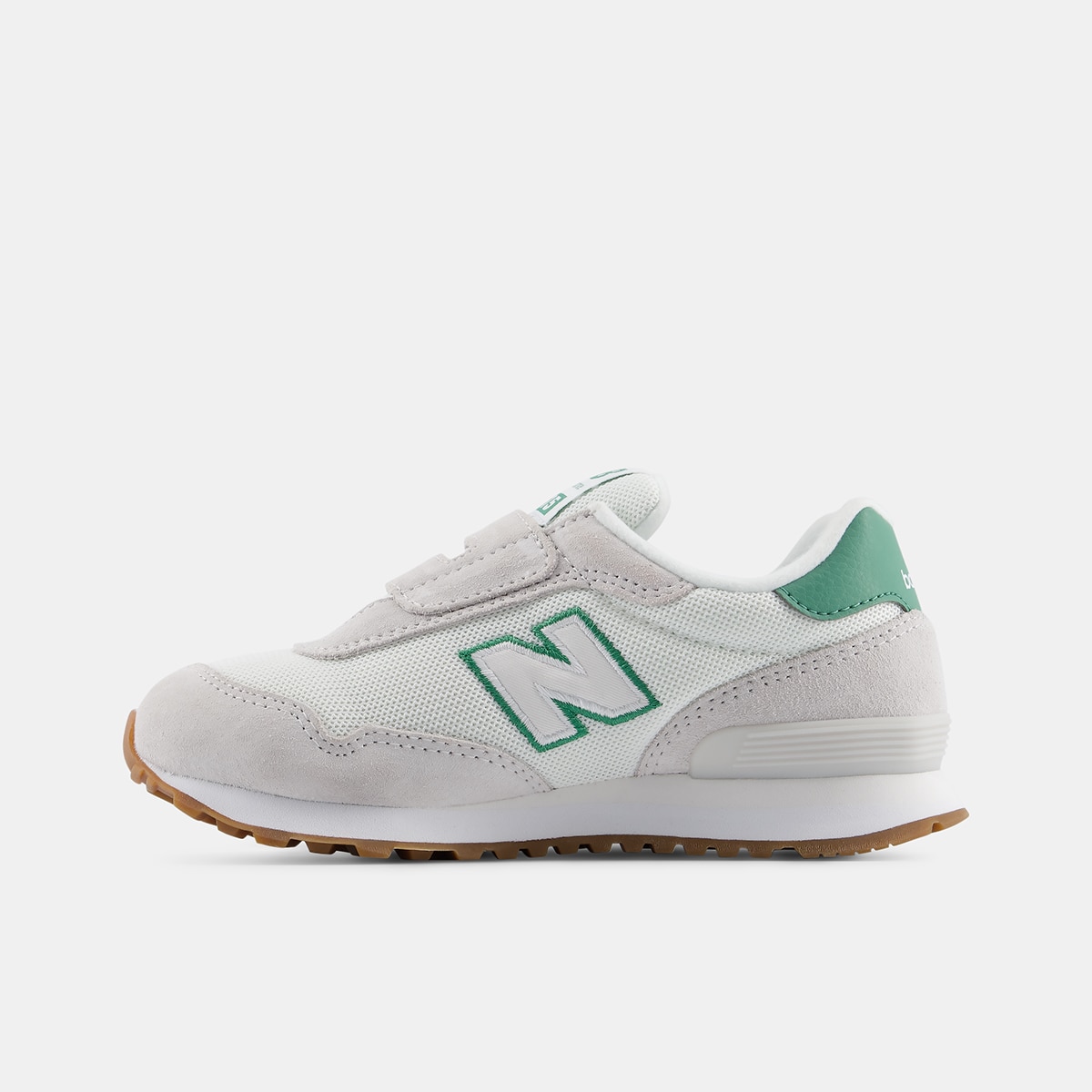 Zapatillas casual de niños 515 Hook & Loop New Balance - Gris / Blanco Gris / Blanco-2