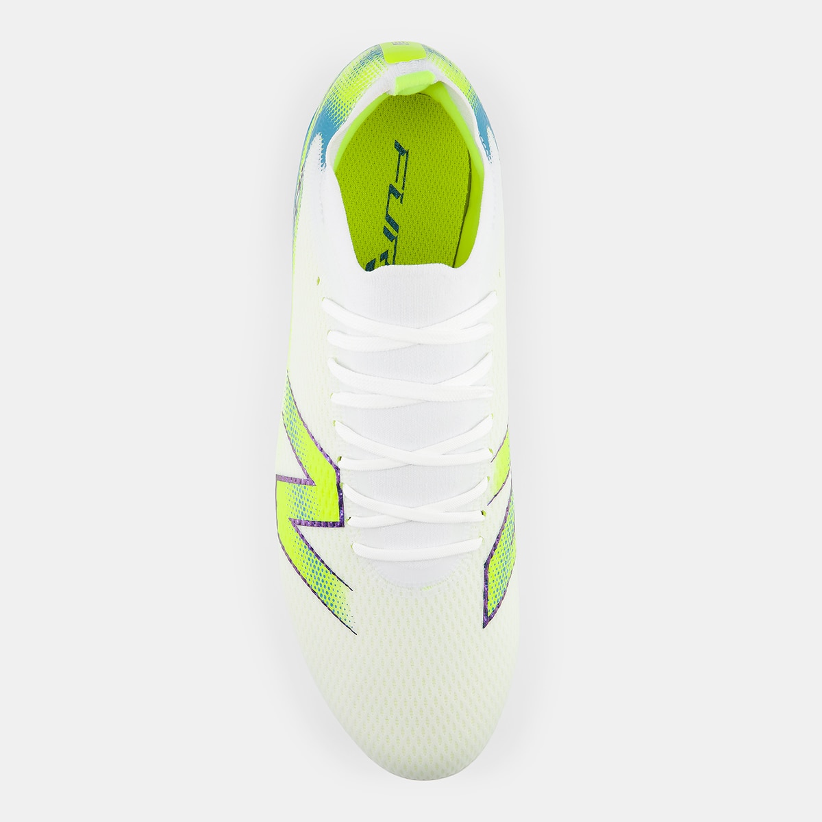 Botas de fútbol de hombre Furon Team FG V9 New Balance - Verde flúor Verde flúor-3
