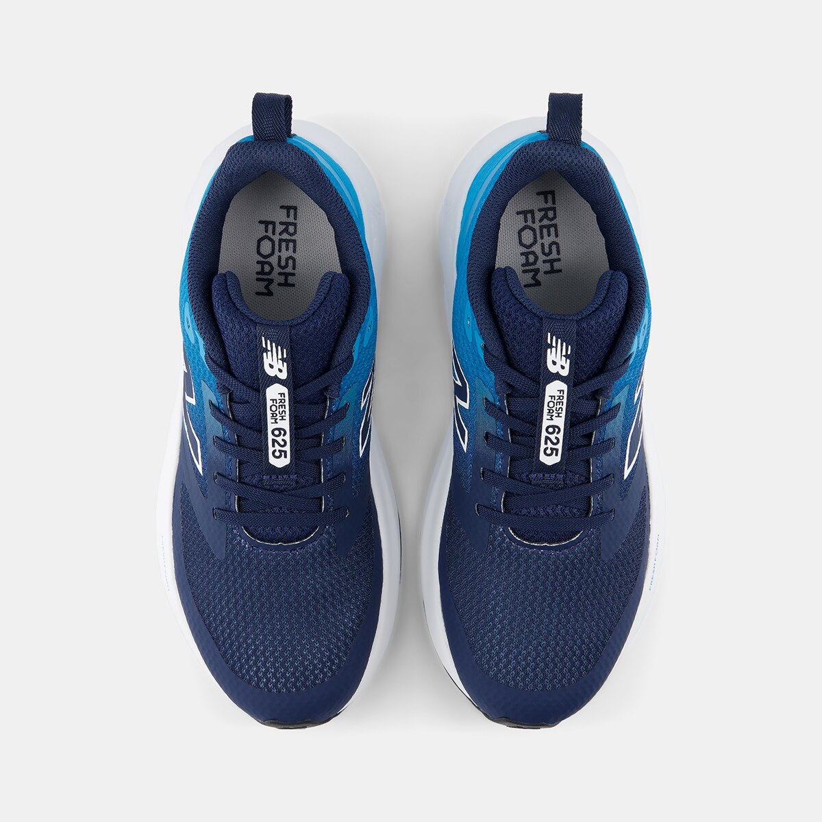 Zapatillas running de niños 625 Lace New Balance - Azul claro / Azul marino Azul claro / Azul marino-3