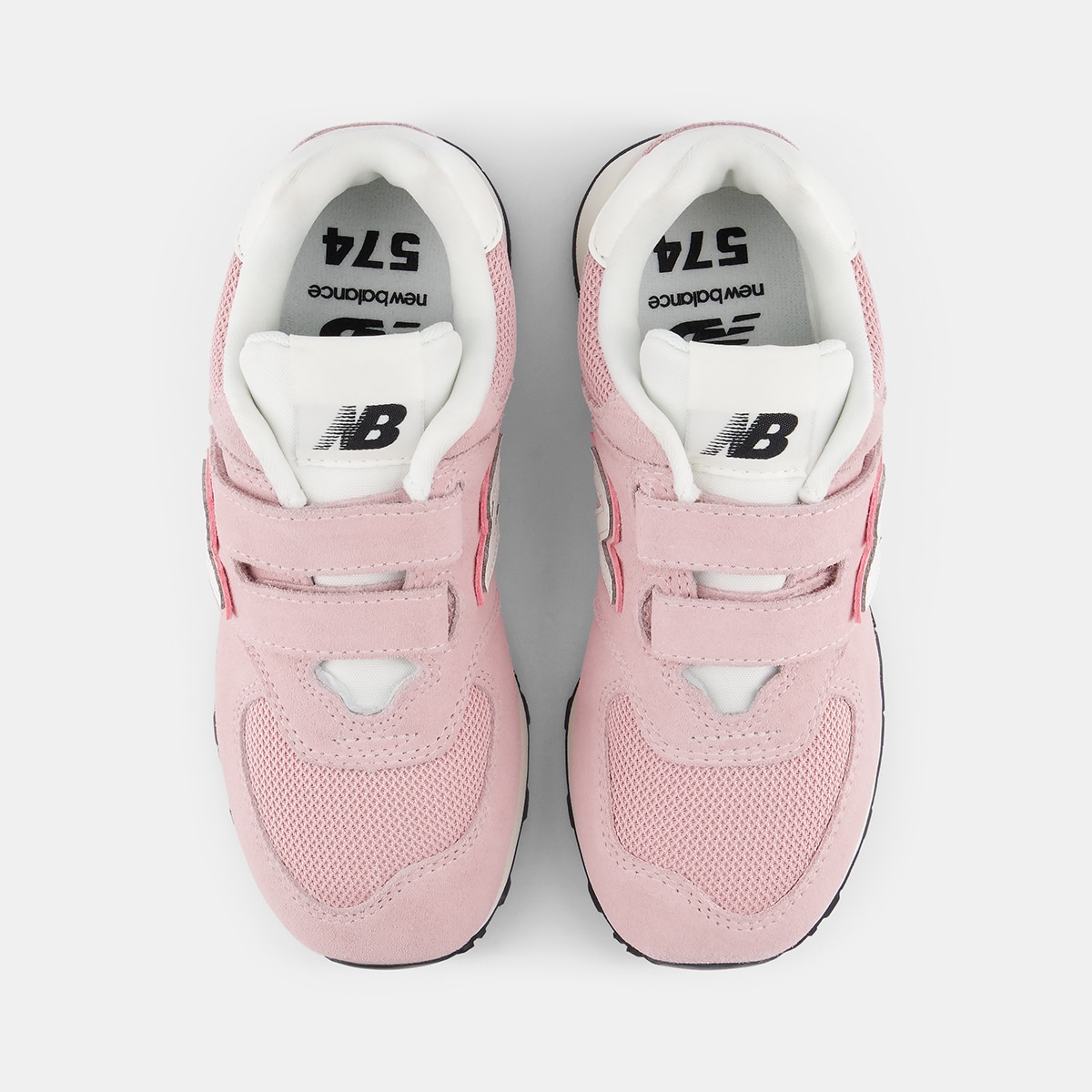 Imagen 3 de Zapatillas casual de niños 574 Hook & Loop New Balance - Rosa Rosa