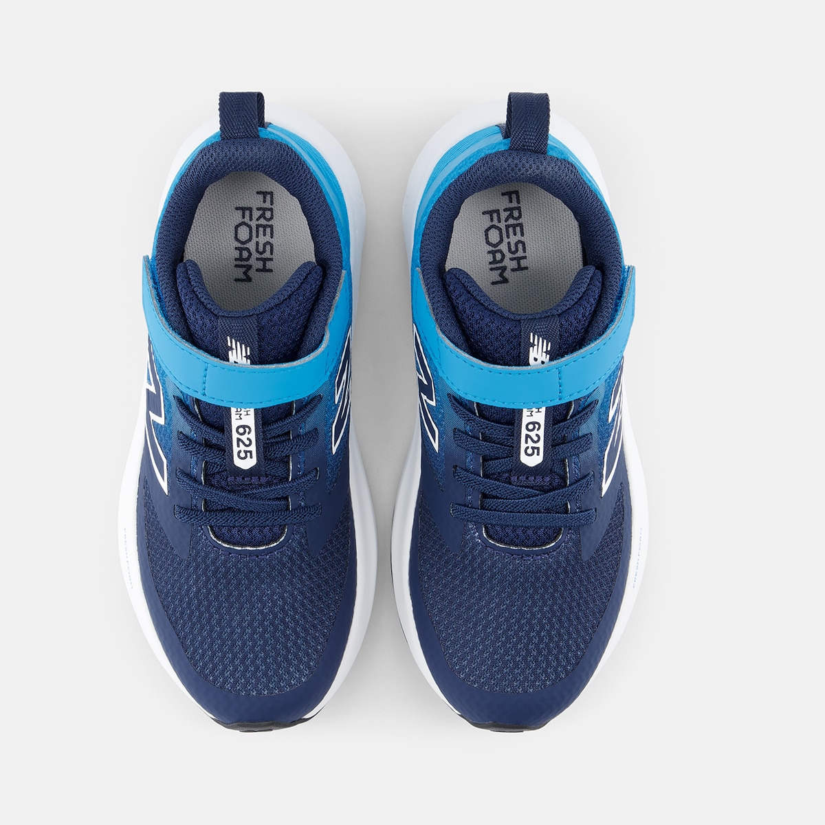 Zapatillas running de niños 625 Hook & Loop New Balance - Azul claro / Azul marino Azul claro / Azul marino-3