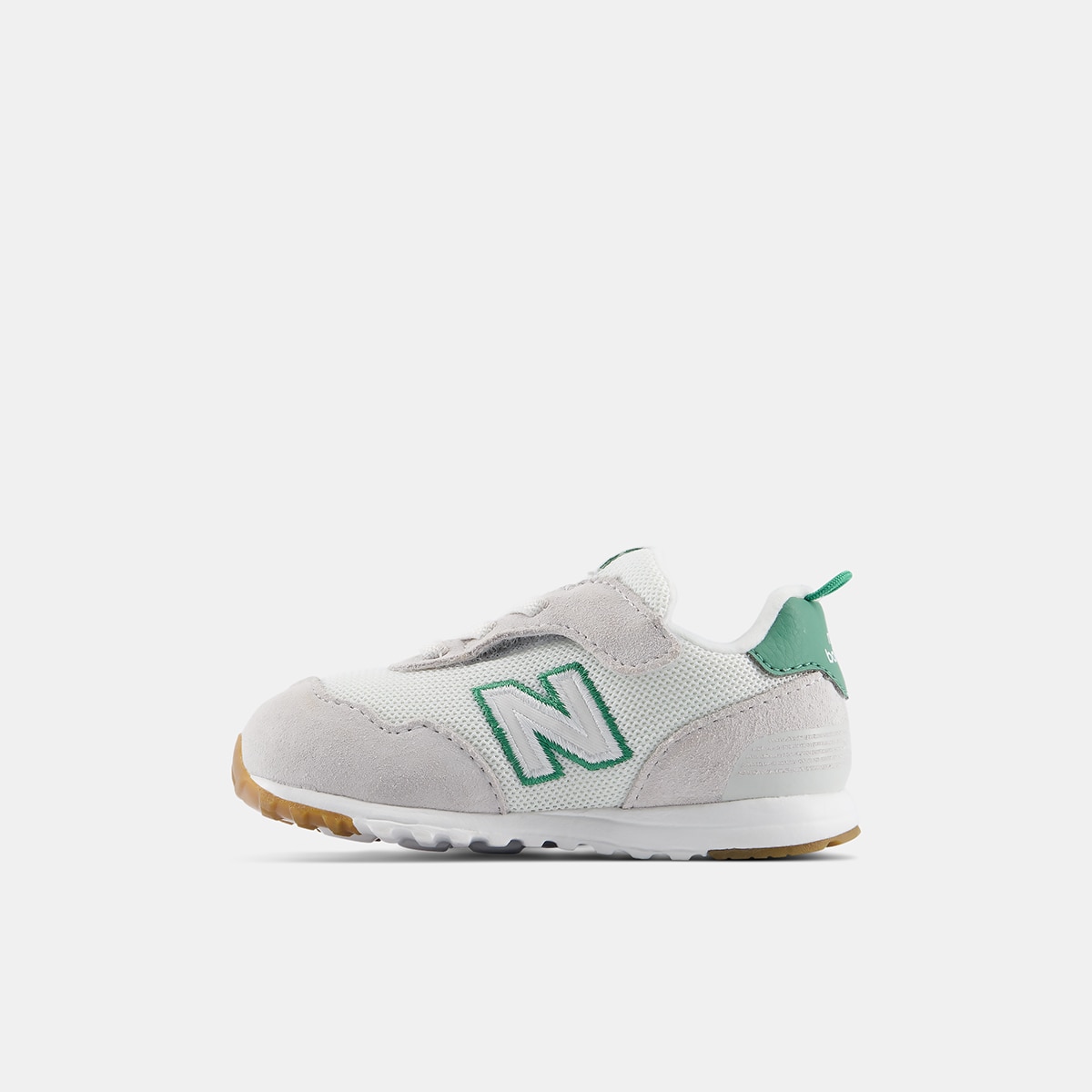 Zapatillas casual de niños 515 NEW-B Hook & Loop New Balance - Gris / Blanco Gris / Blanco-2
