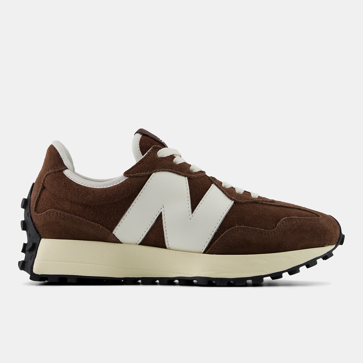New Balance Zapatillas casual de mujer 327 Marrón oscuro