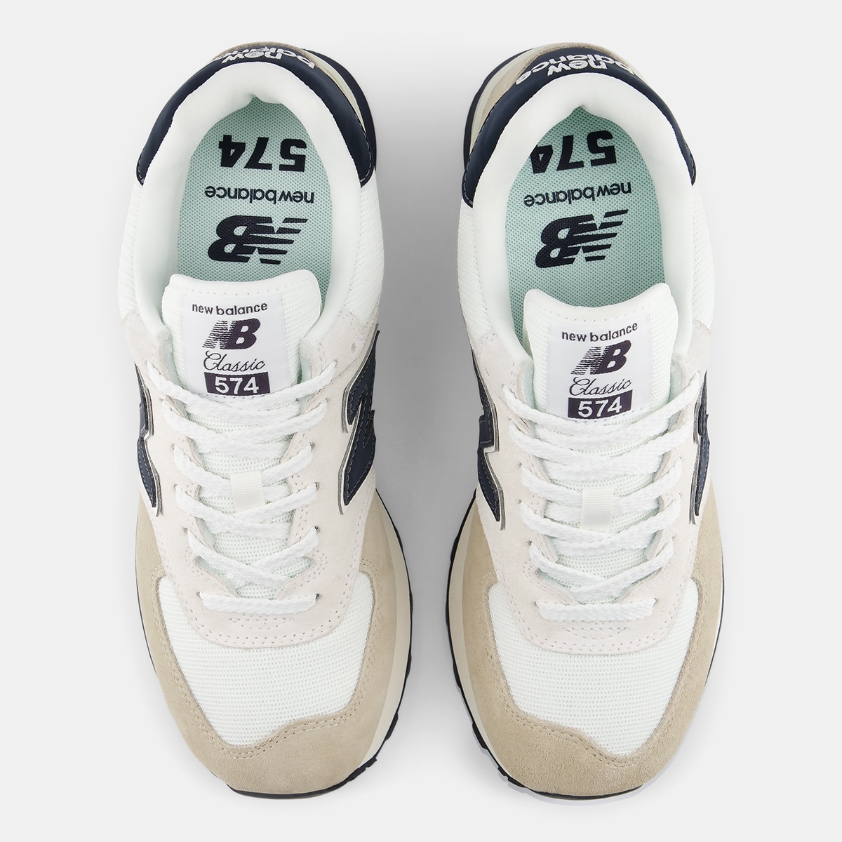 Zapatillas casual de hombre 574 New Balance - Beige Beige-3