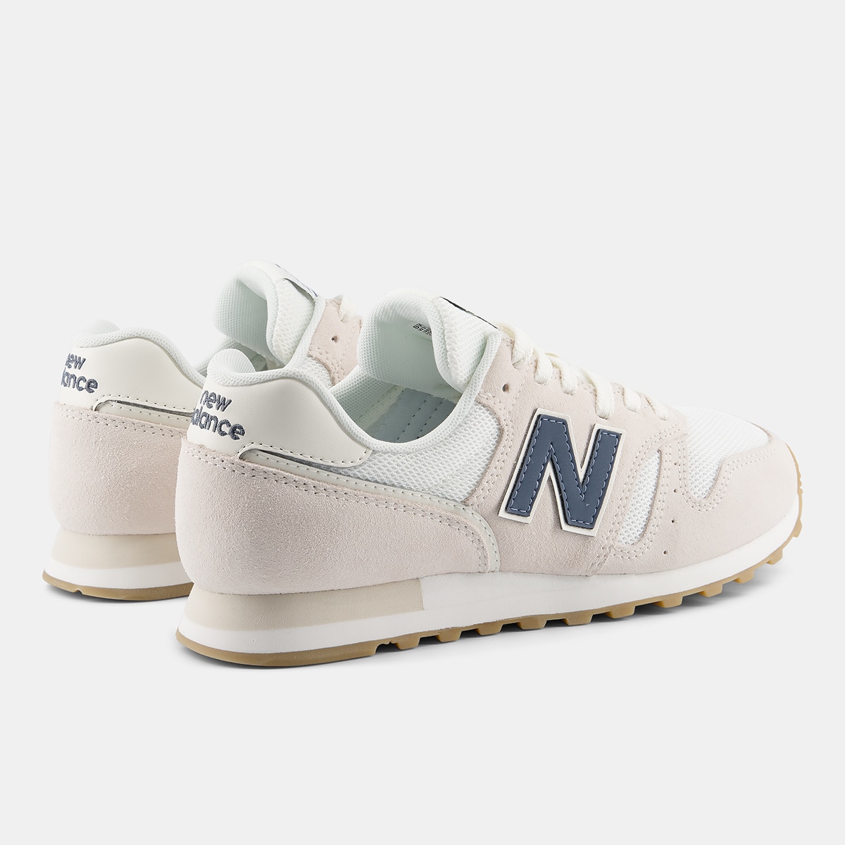 Zapatillas casual de mujer 373 New Balance - Blanco / Gris Blanco / Gris-7
