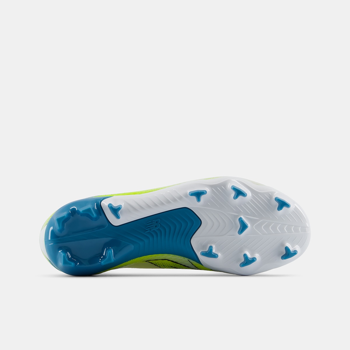 Botas de fútbol de niños Furon Team Jnr FG V9 New Balance - Verde flúor Verde flúor-5