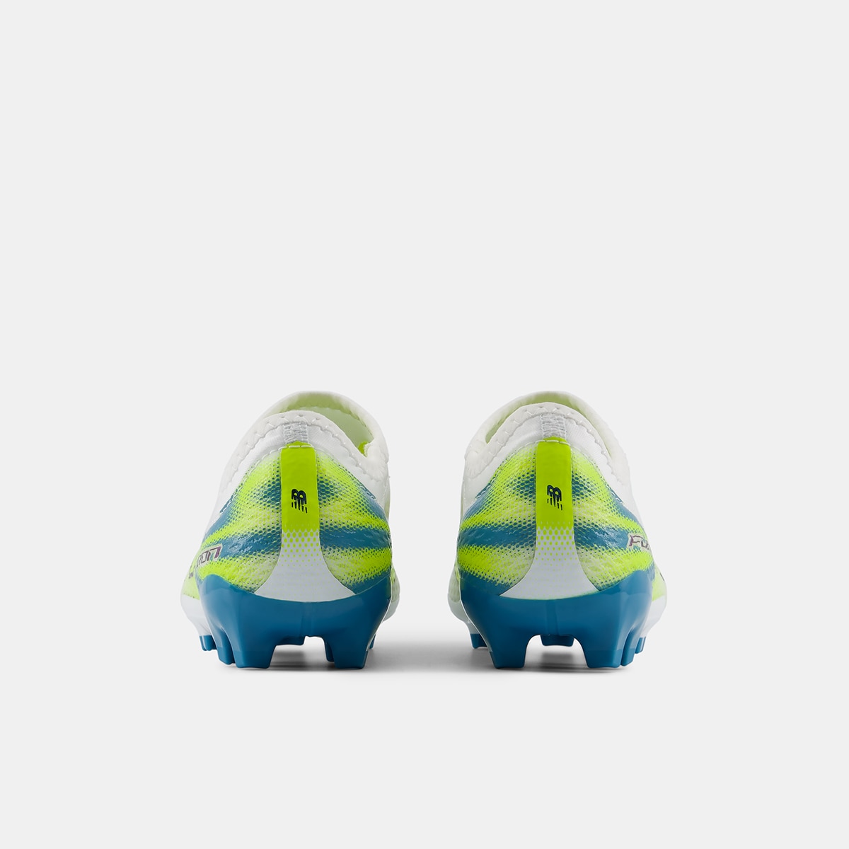 Botas de fútbol de niños Furon Team Jnr FG V9 New Balance - Verde flúor Verde flúor-6