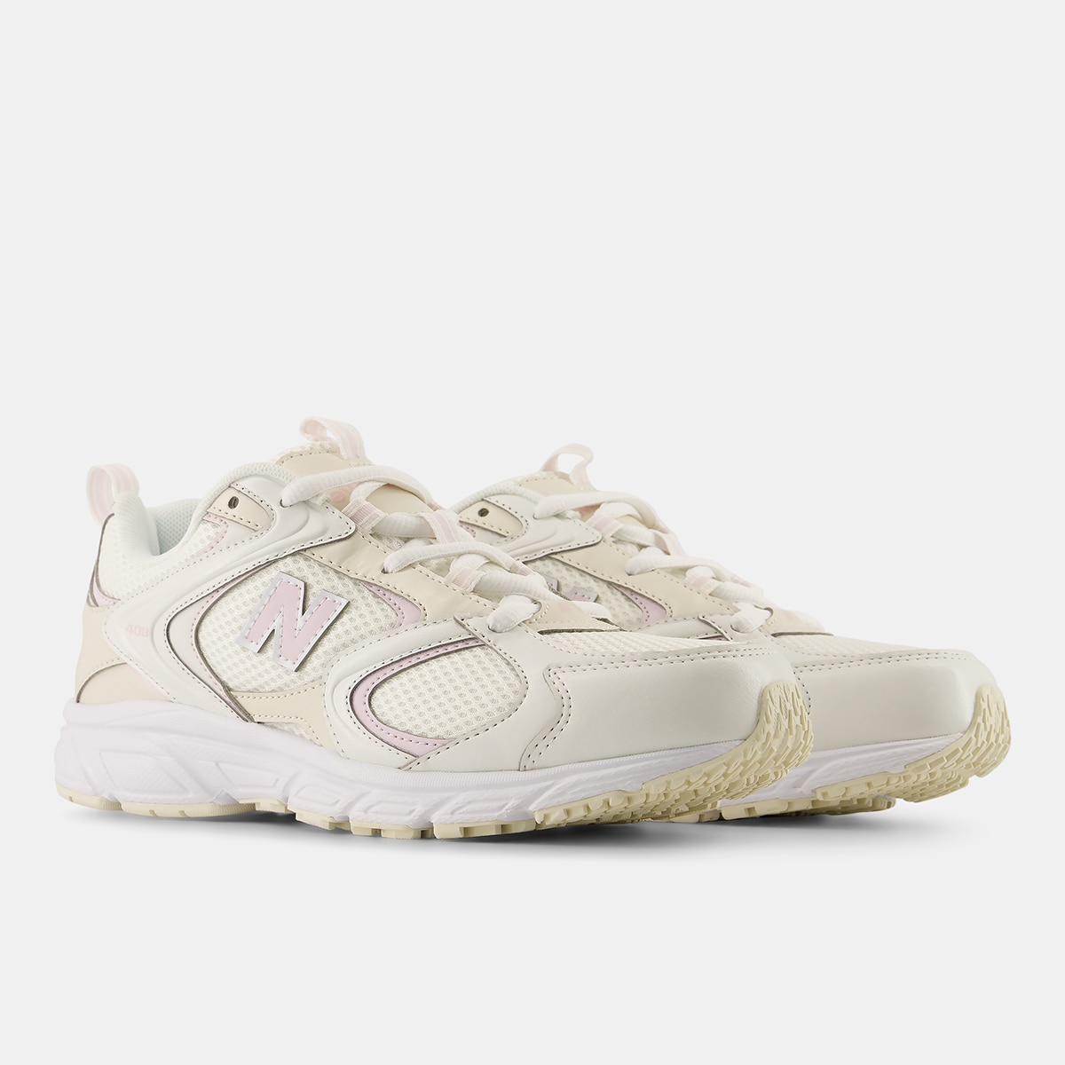 Imagen 4 de Zapatillas casual de mujer 408 New Balance - Blanco Blanco