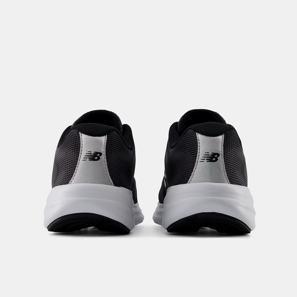 Zapatillas de running de mujer 411v4 New Balance - Negro / Blanco Negro / Blanco-6