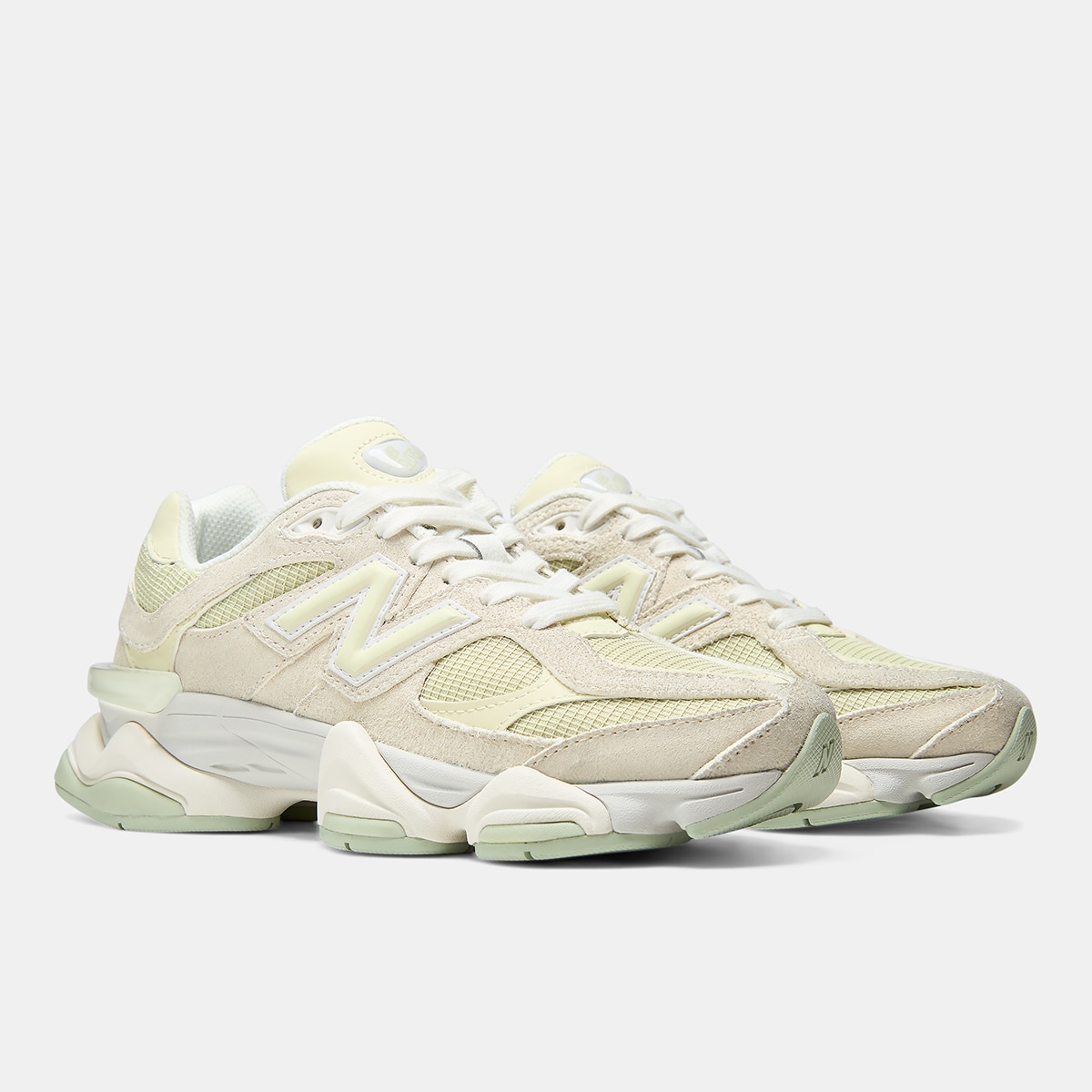Zapatillas casual de mujer 9060 New Balance - Blanco Blanco-4