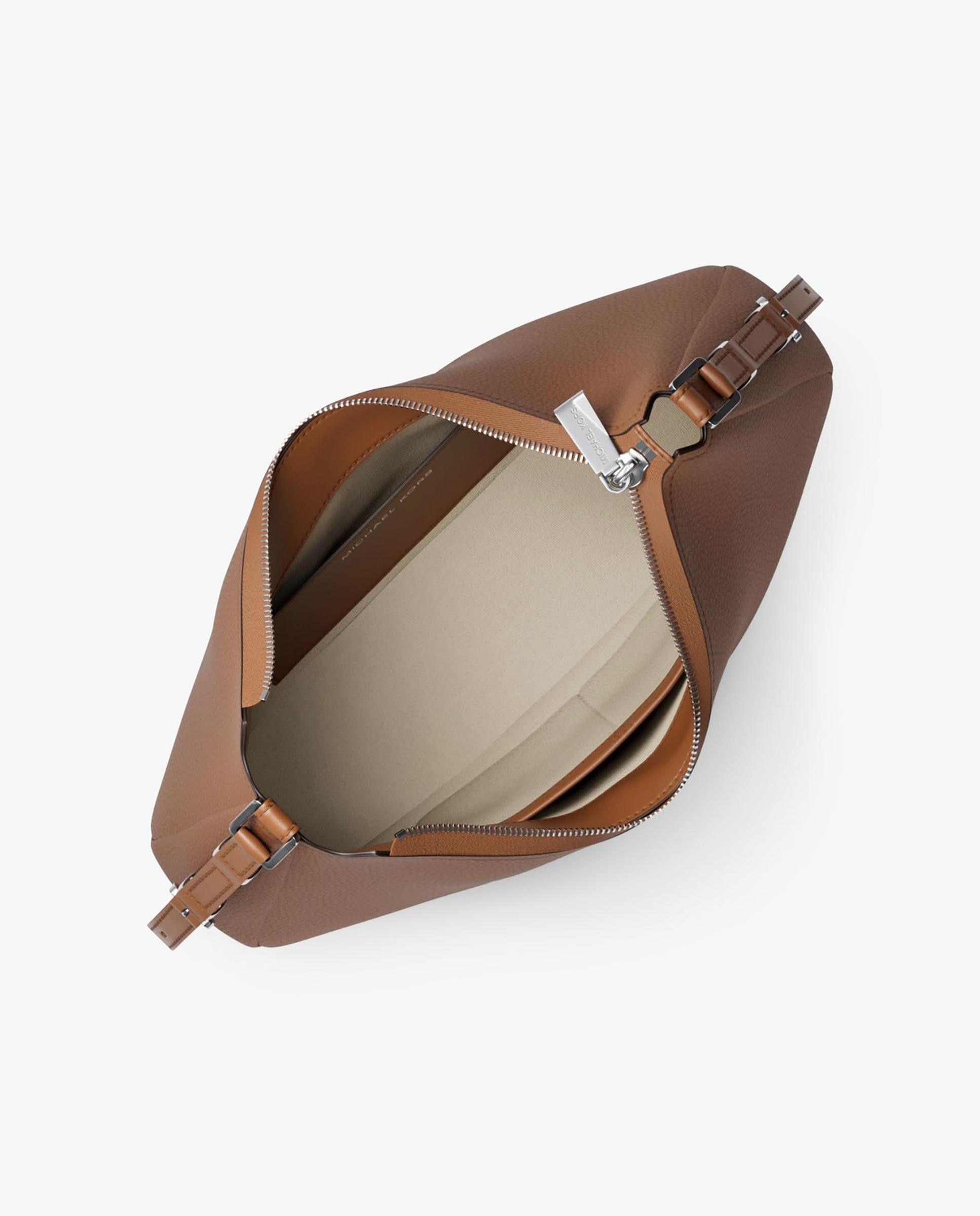 Bolso de hombro nolita mediano de piel granulada - Michael Michael Kors - Cuero Cuero-4